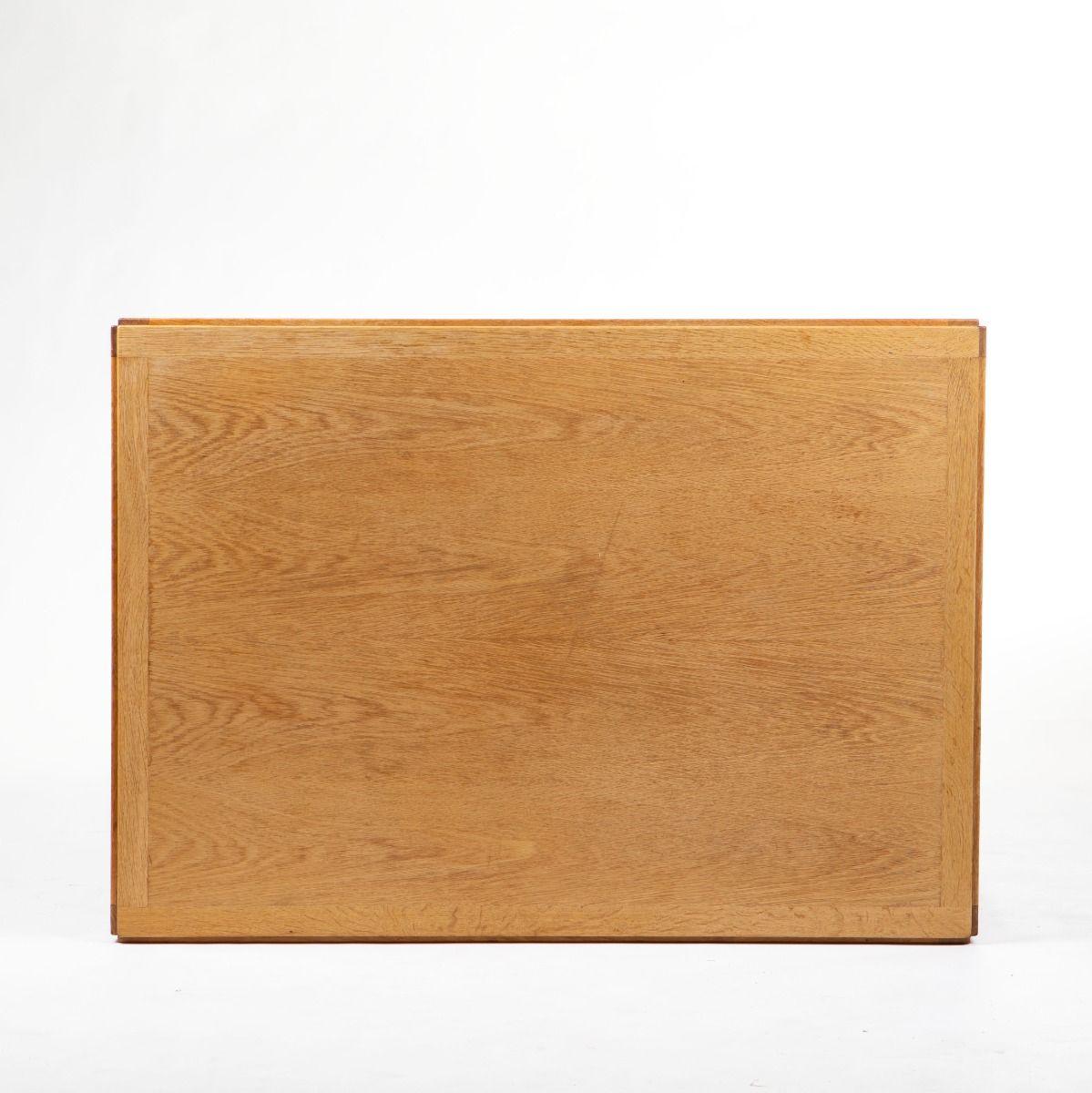 Scandinavian Modern Børge Mogensen Folding Oak Coffee Table, Model 5386 For Sale