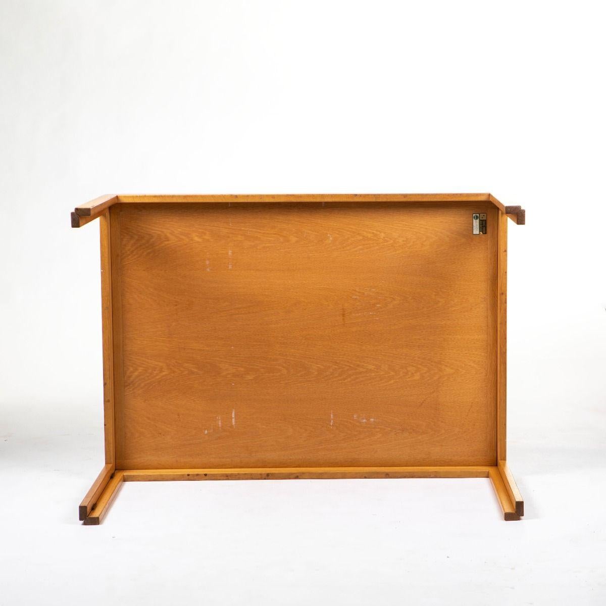 20th Century Børge Mogensen Folding Oak Coffee Table, Model 5386 For Sale