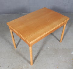 Børge Mogensen Folding Table, Model 4500, in Beech, Fritz Hansen, 1989