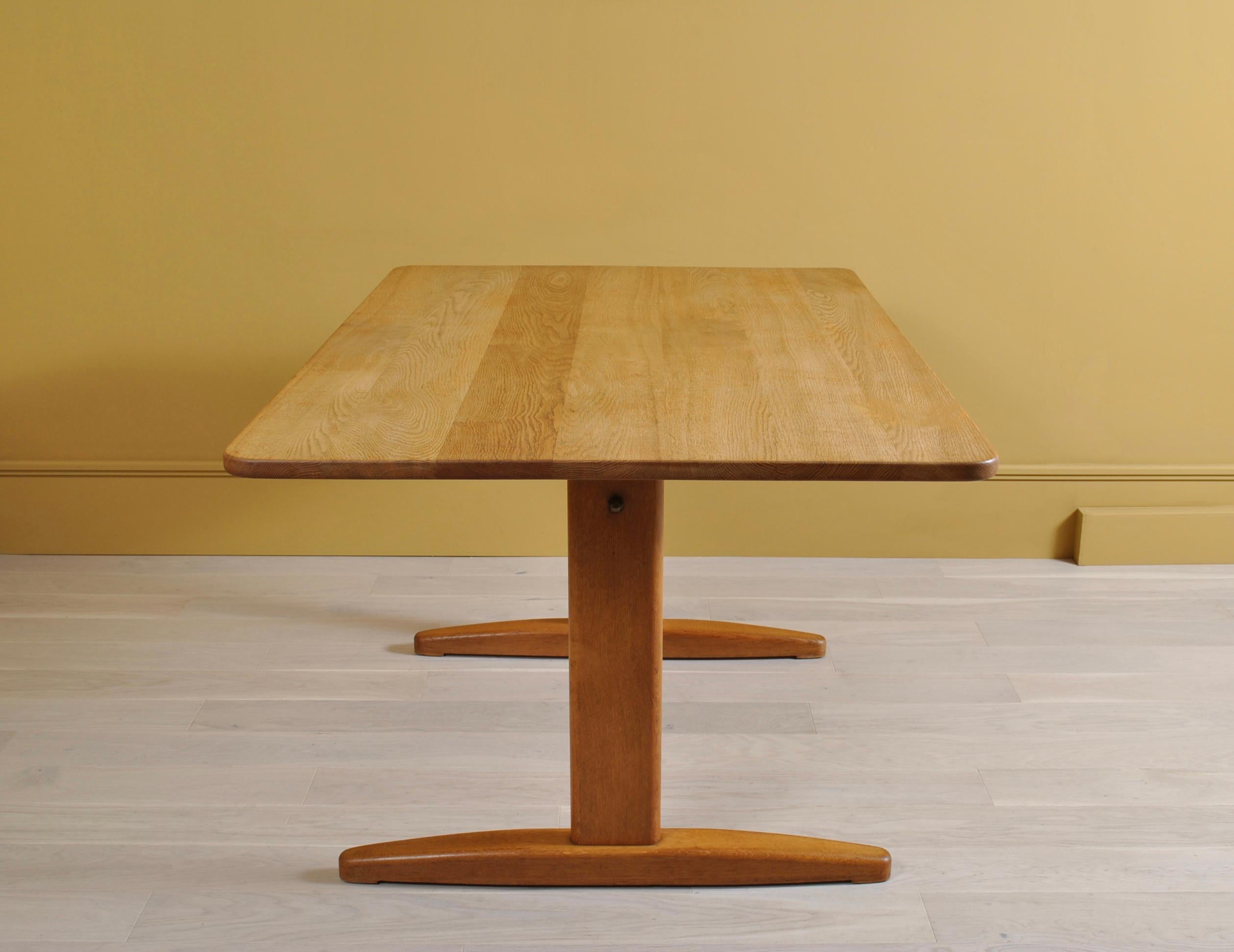 Børge Mogensen for C.M. Madsen, Oak Extending Table 5