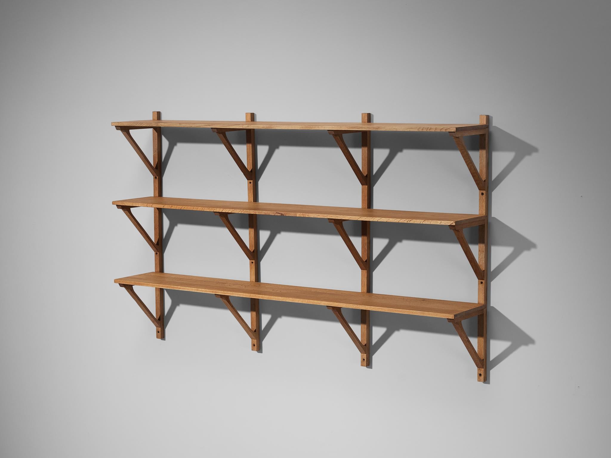 Børge Mogensen for Federicia Stolefabrik '291' Wall Units in Oak  For Sale 1