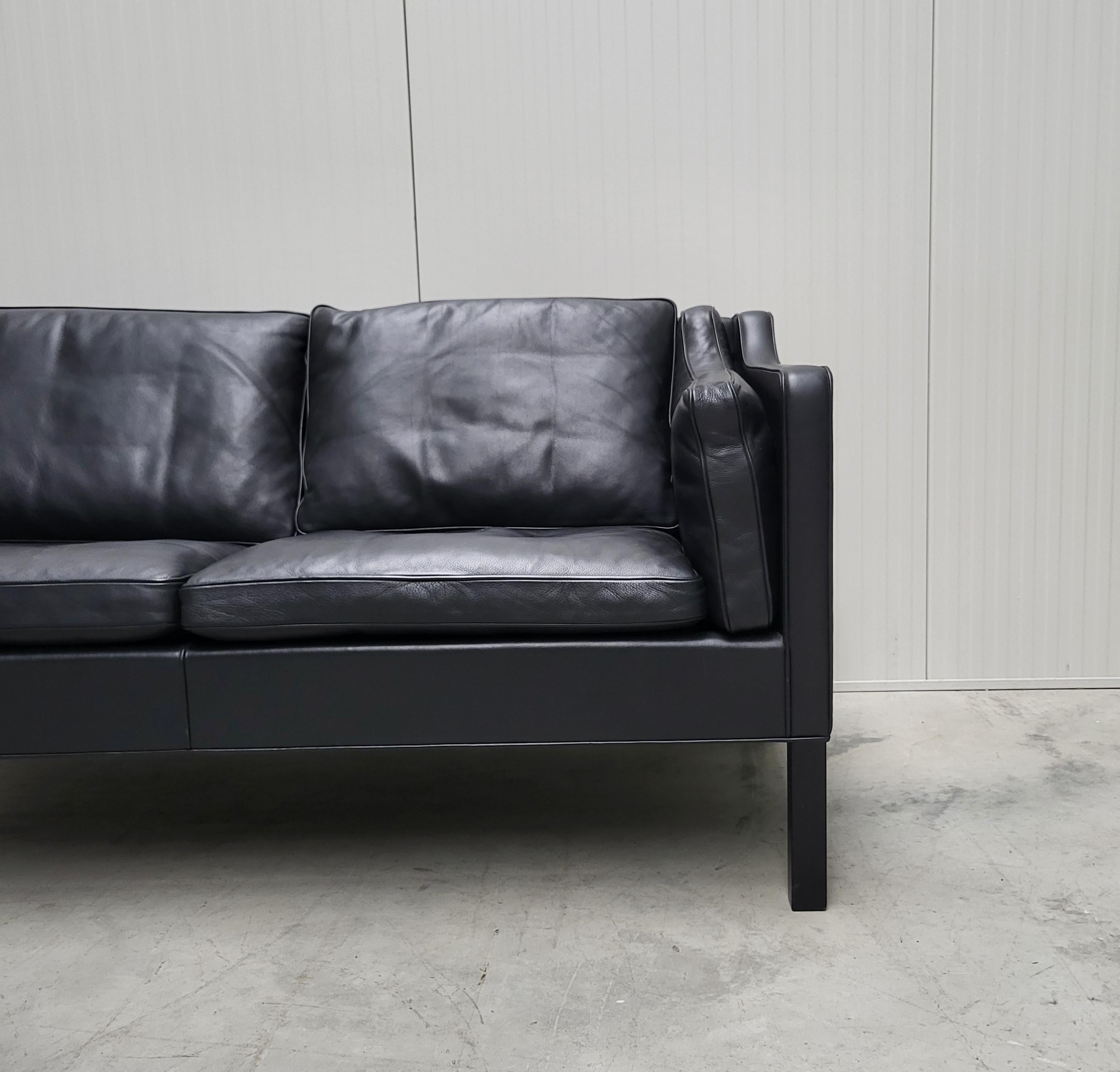 Danish Børge Mogensen for Fredericia 2er Sofa Mod. 2212 Denmark For Sale