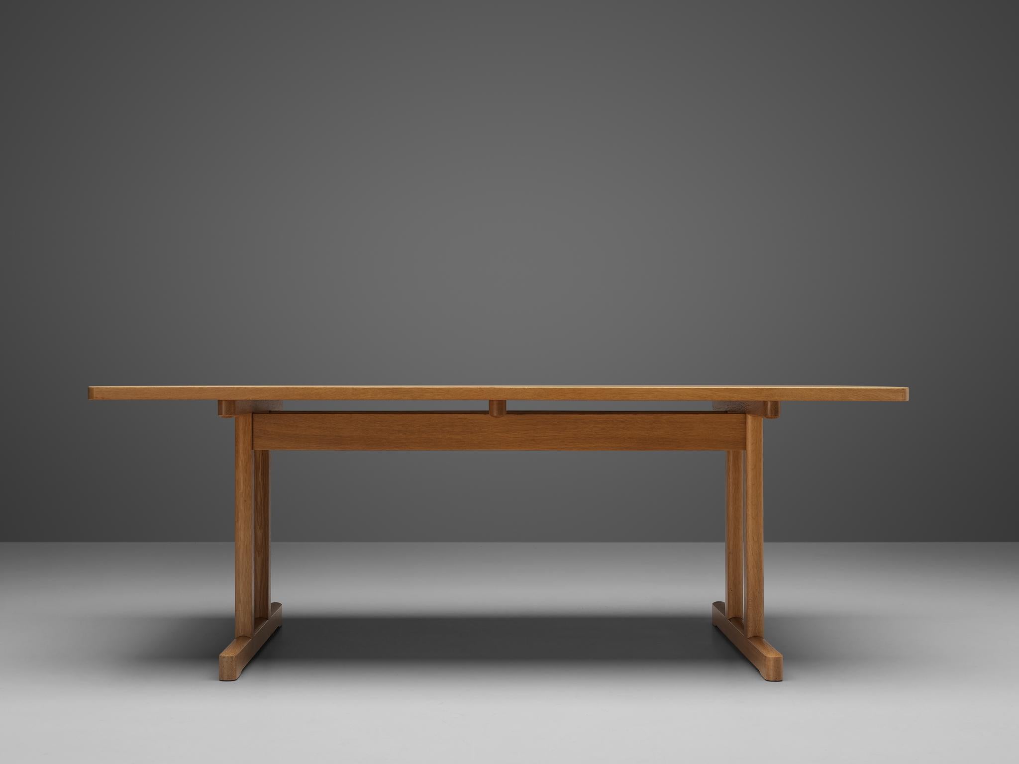 Table de salle à manger '6289' de Børge Mogensen pour Fredericia en Oak Bon état - En vente à Waalwijk, NL