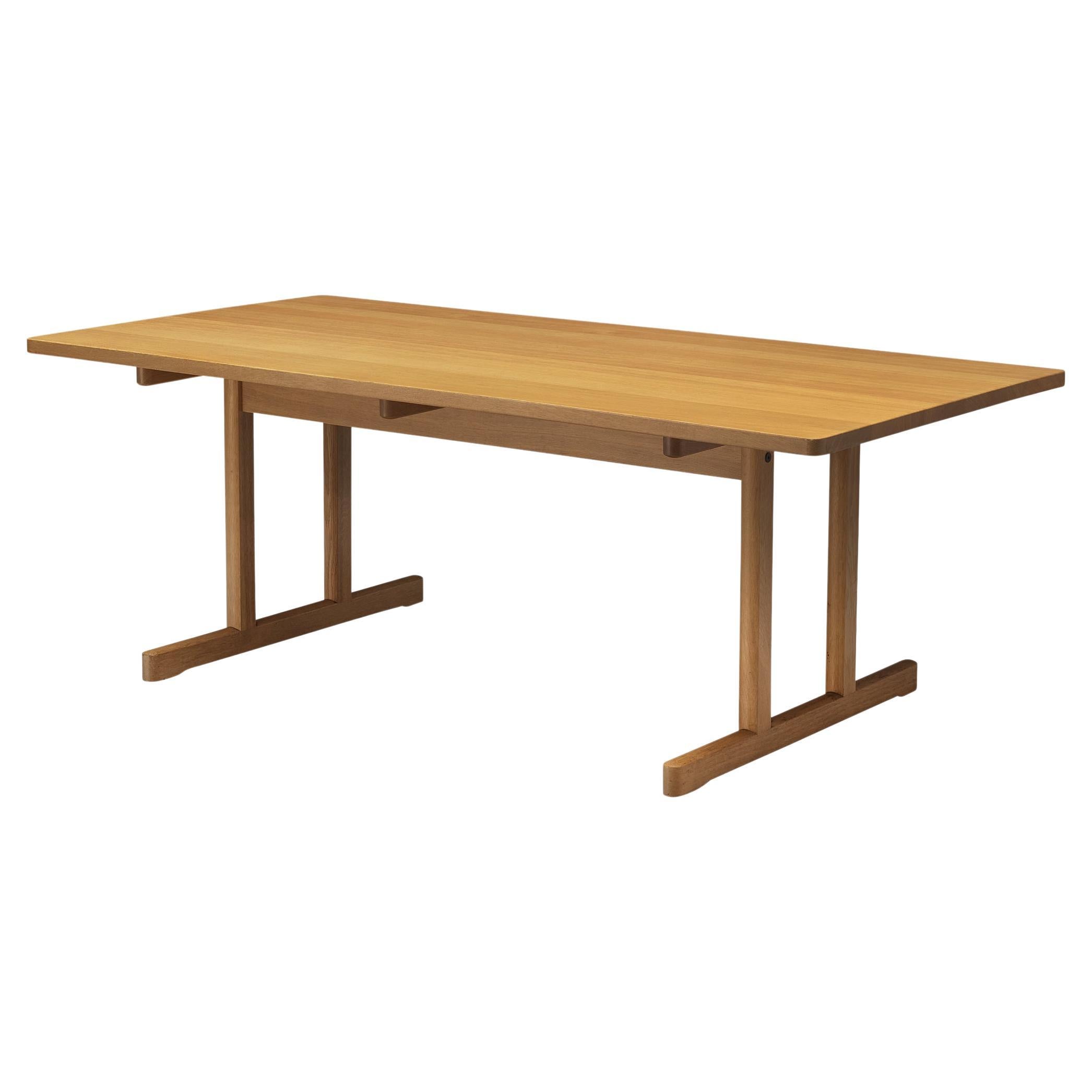 Table de salle à manger '6289' de Børge Mogensen pour Fredericia en Oak 