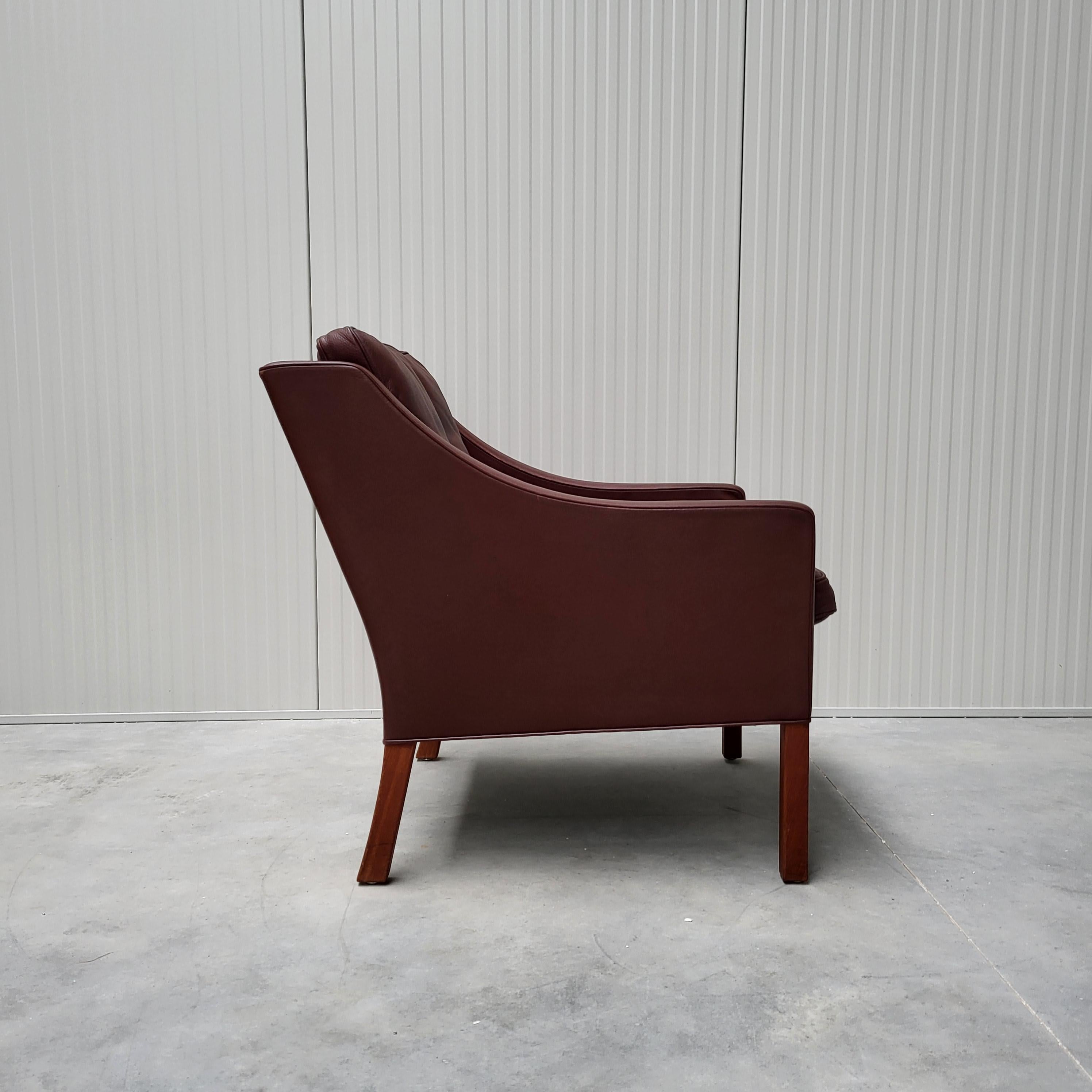 Mid-20th Century Børge Mogensen for Fredericia Club Chairs Mod. 2207 Denmark 1960s