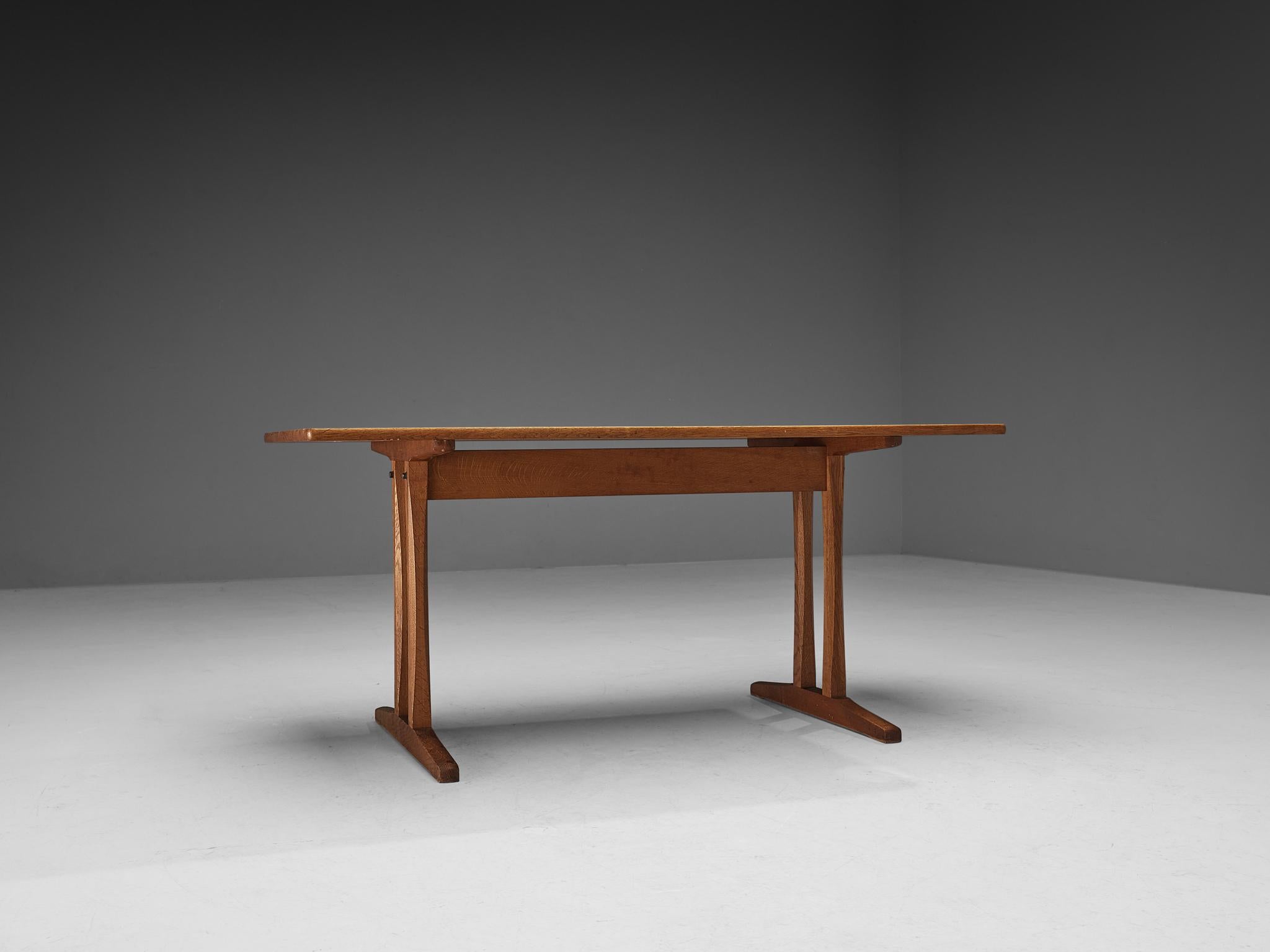 Børge Mogensen for Fredericia Dining Table in Solid Oak 1