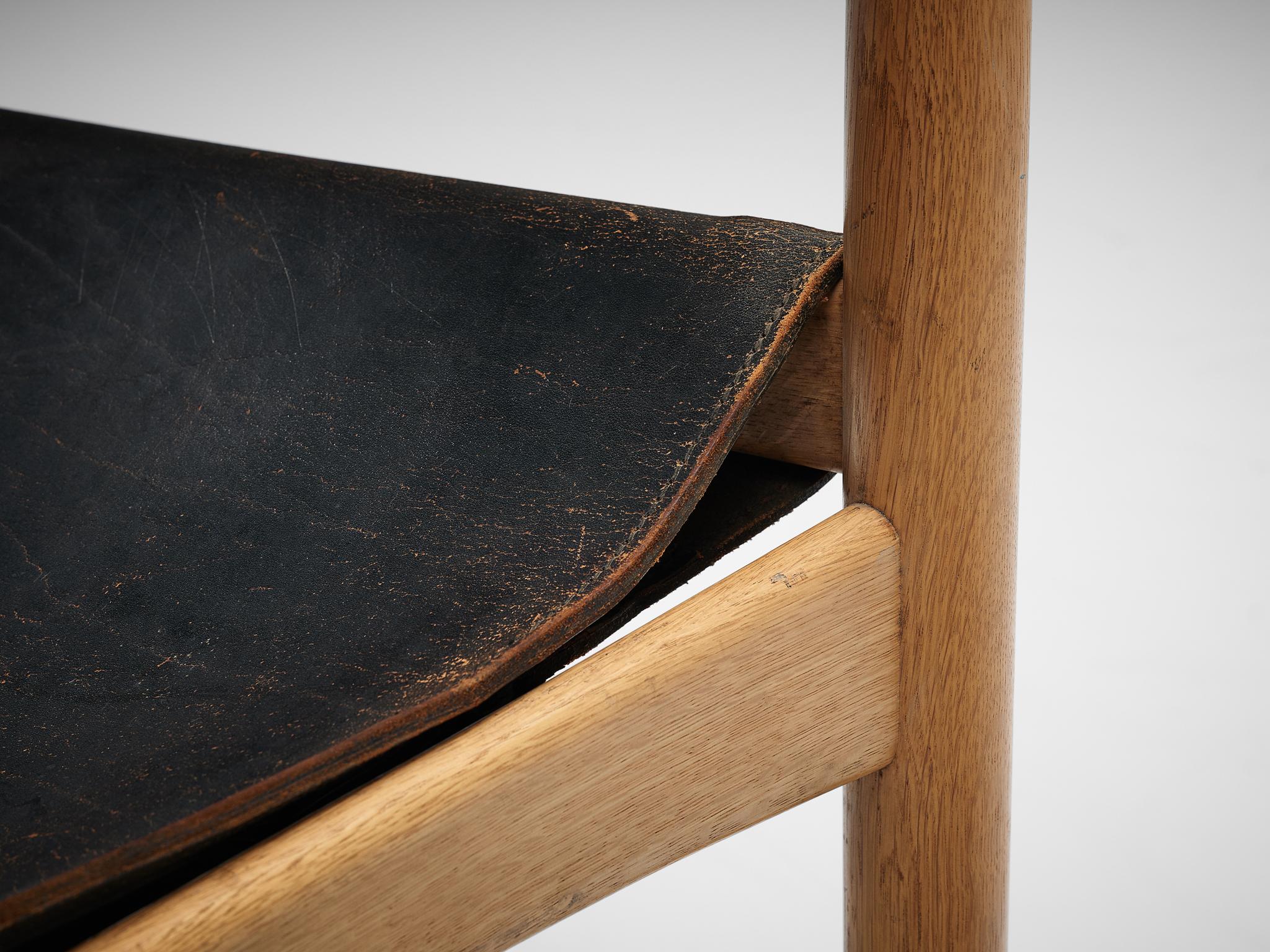 Mid-20th Century Børge Mogensen for Fredericia Stolefabrik 'Spanish' Dining Chair in Oak