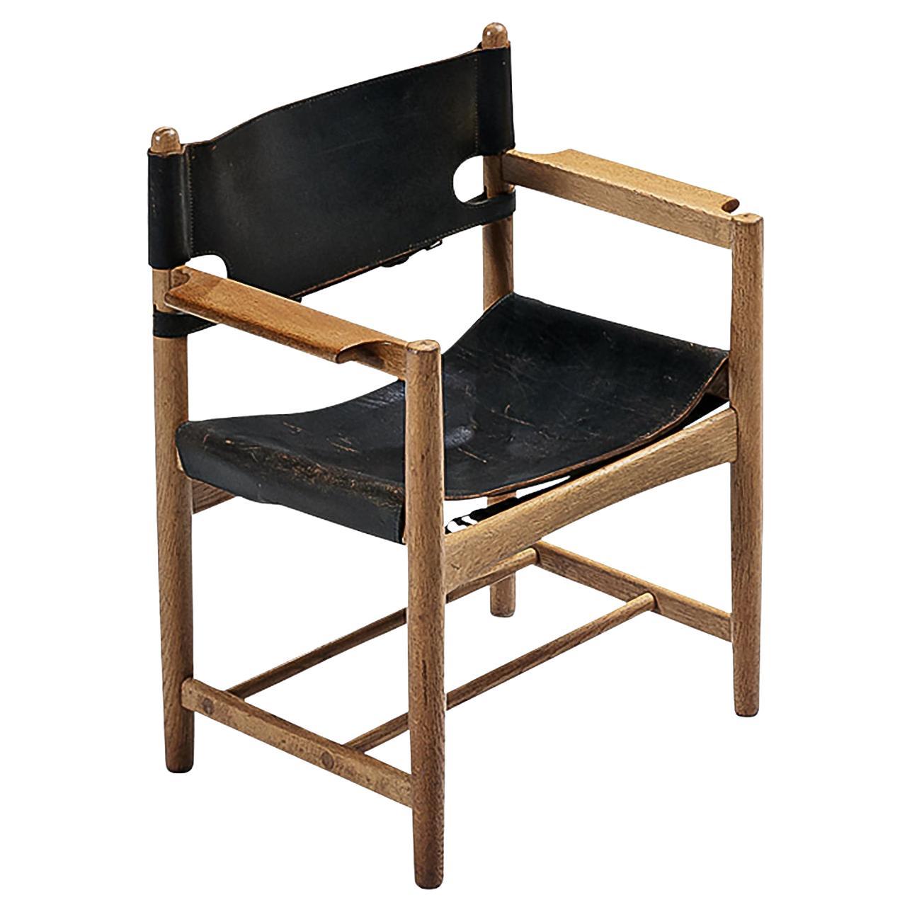 Børge Mogensen for Fredericia Stolefabrik 'Spanish' Dining Chair in Oak