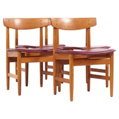 Børge Mogensen for Karl Andersson Model 543 MCM Teak Dining Chairs - Set of 4