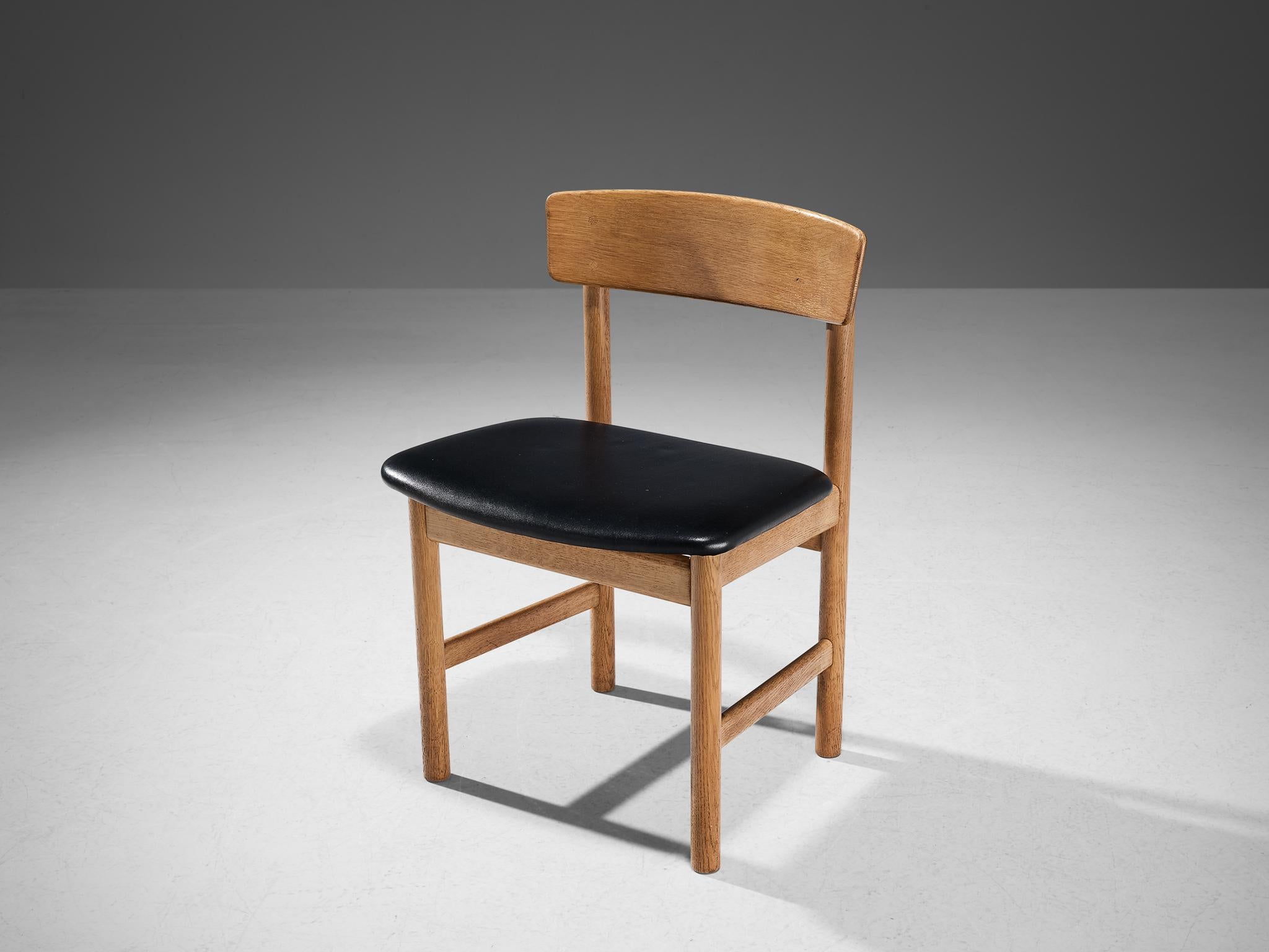 Børge Mogensen for Karl Andersson Pair of Dining Chairs in Oak  2