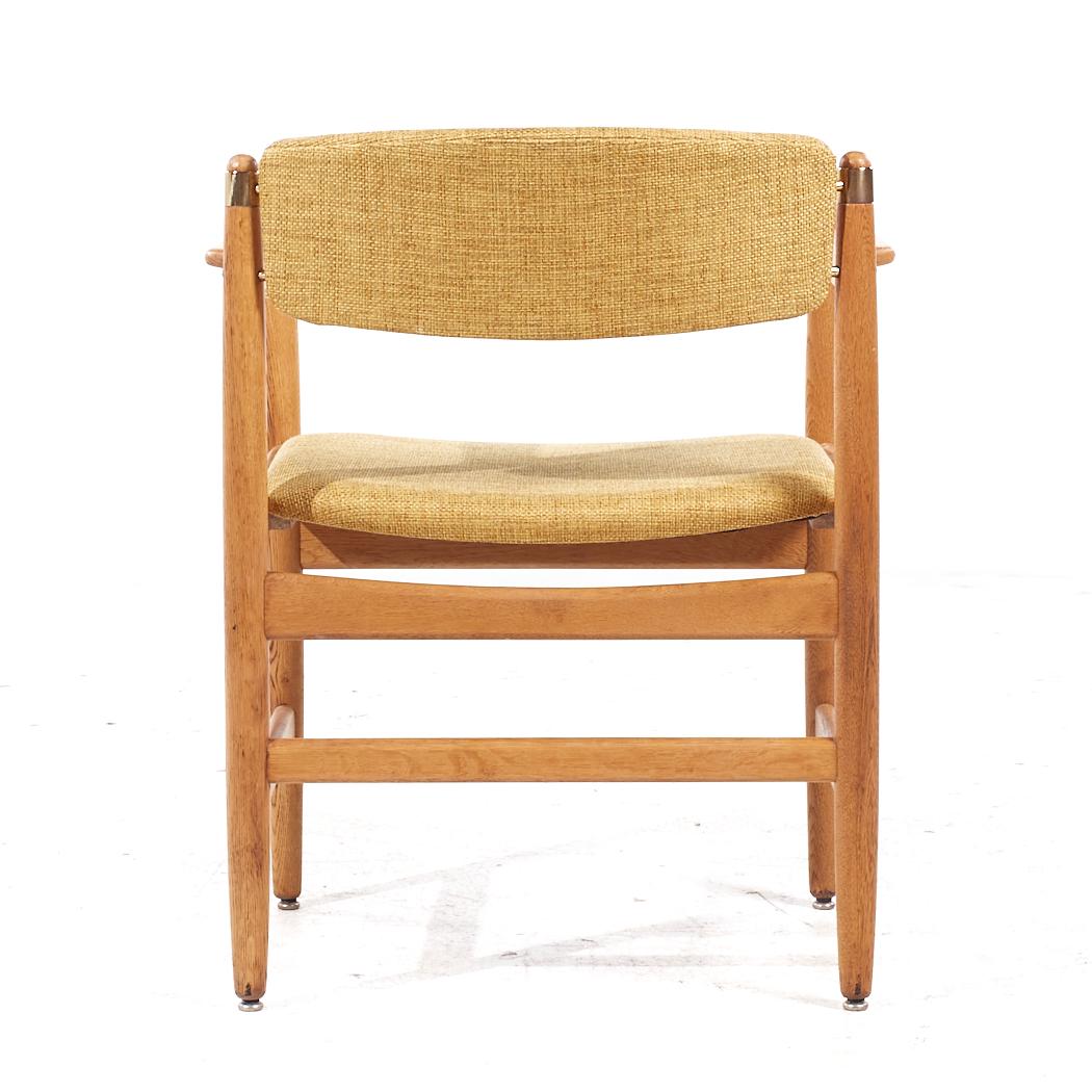 Børge Mogensen pour Karl Andersson & Söner Chaises de salle à manger en chêne danois MCM - Set 16 en vente 1
