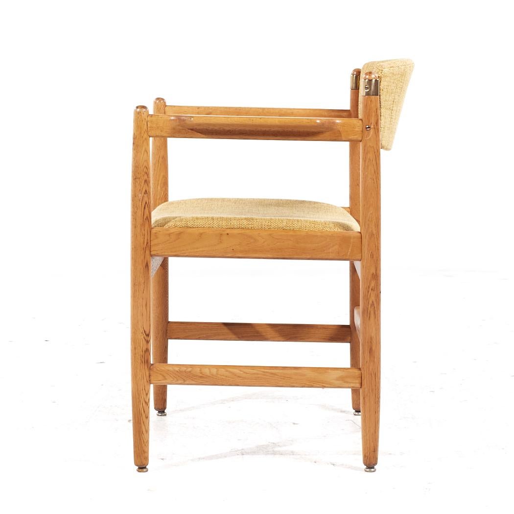 Børge Mogensen pour Karl Andersson & Söner Chaises de salle à manger en chêne danois MCM - Set 16 en vente 2