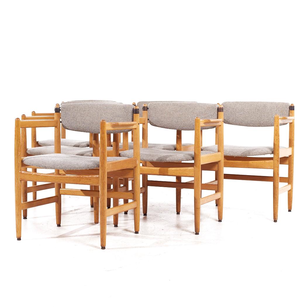 Mid-Century moderno Børge Mogensen per Karl Andersson & Söner Sedie da pranzo in Oak danese - Set 6 in vendita