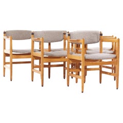 Vintage Børge Mogensen for Karl Andersson & Söner MCM Danish Oak Dining Chairs - Set 6