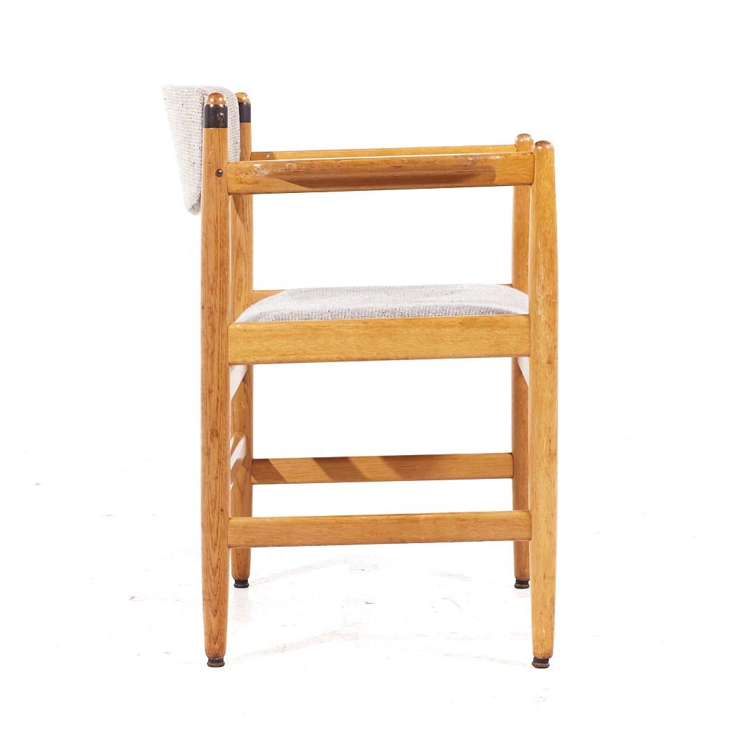 Danois Børge Mogensen pour Karl Andersson & Söner Chaises de salle à manger en chêne danois MCM - Set 8 en vente