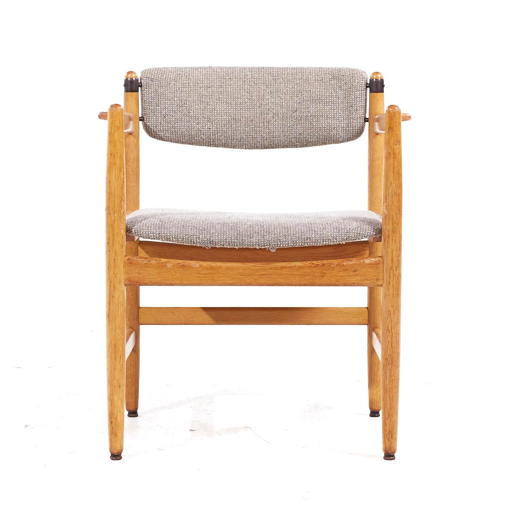 Børge Mogensen pour Karl Andersson & Söner Chaises de salle à manger en chêne danois MCM - Set 8 Bon état - En vente à Countryside, IL