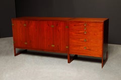 Børge Mogensen for P. Lauritsen & Son Sideboard Cabinets, 1950s Denmark, Signed