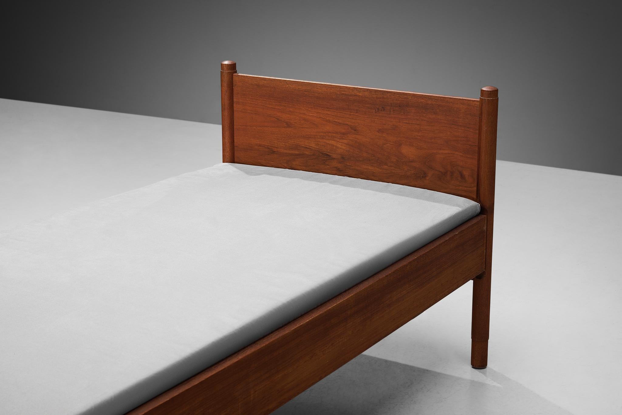 Børge Mogensen for Søborg Møbelfabrik Day or Single Beds in Teak In Good Condition In Waalwijk, NL