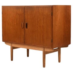 Vintage Børge Mogensen for Søborg Møbler Teak & Oak Cabinet