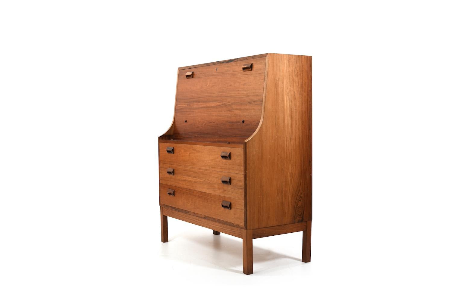 Danish Børge Mogensen for Søborg Secretary Desk 1960s For Sale