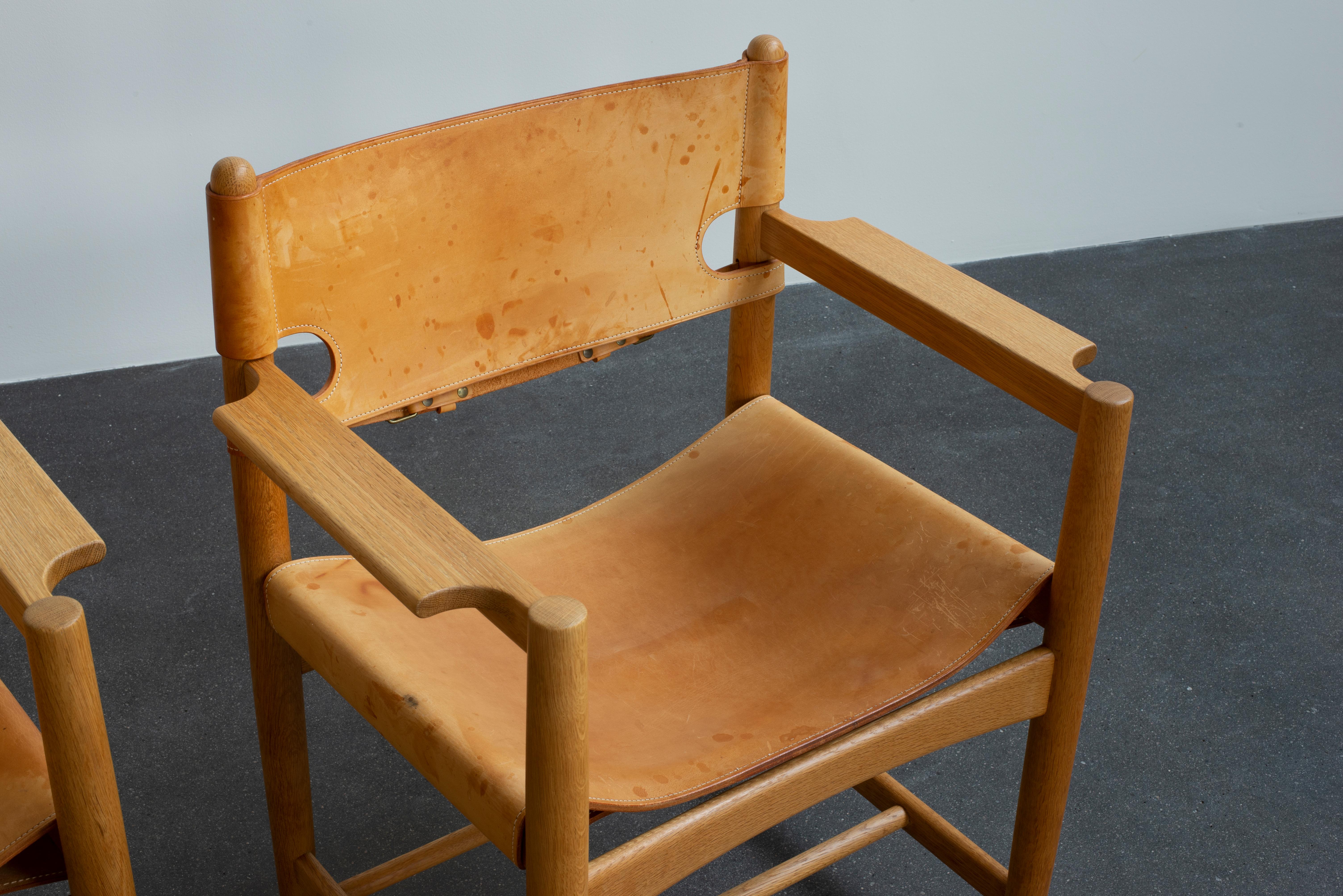 Vier Sessel von Børge Mogensen für Fredericia Furniture (Ende des 20. Jahrhunderts) im Angebot