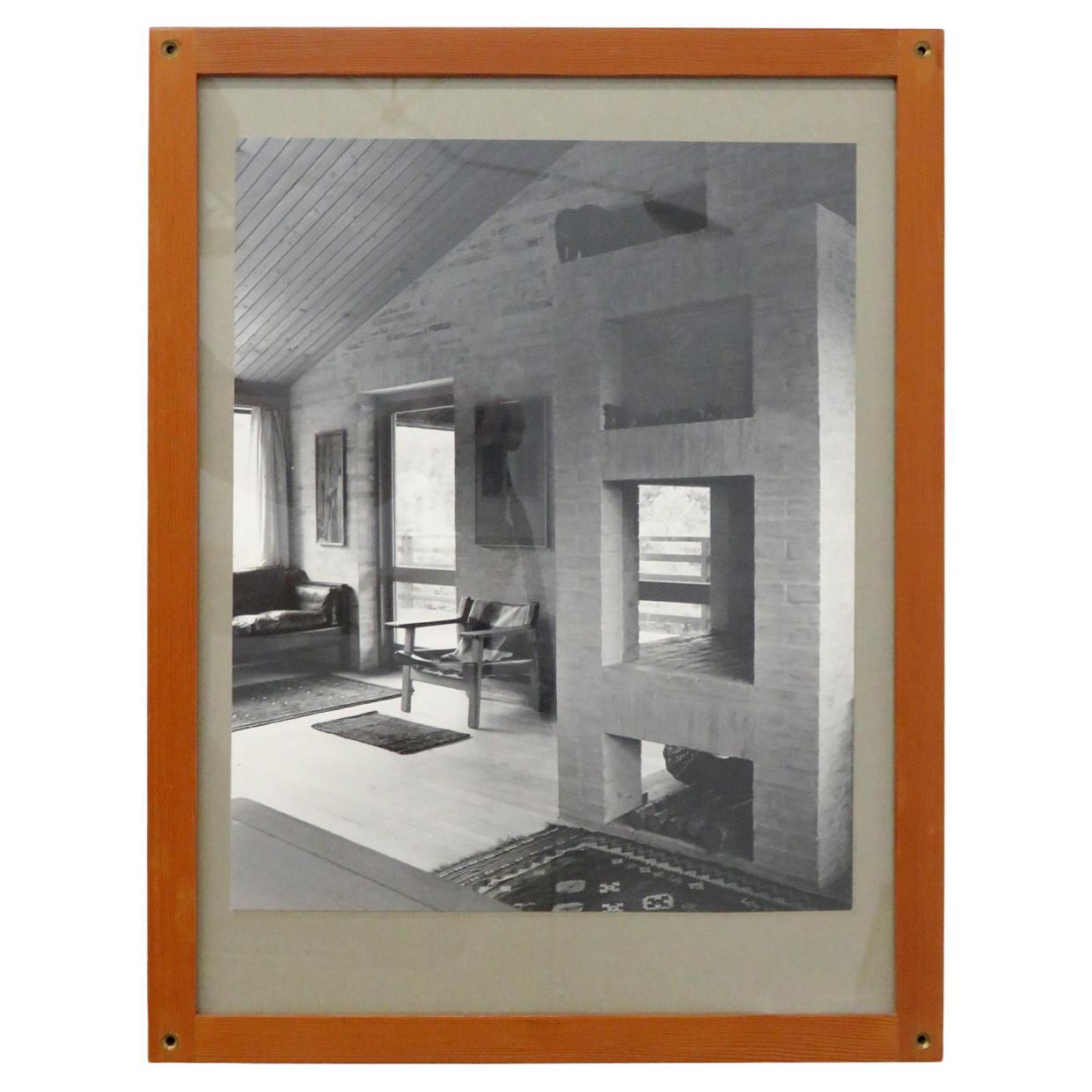 Børge Mogensen - Framed Photograph C, 1960 For Sale