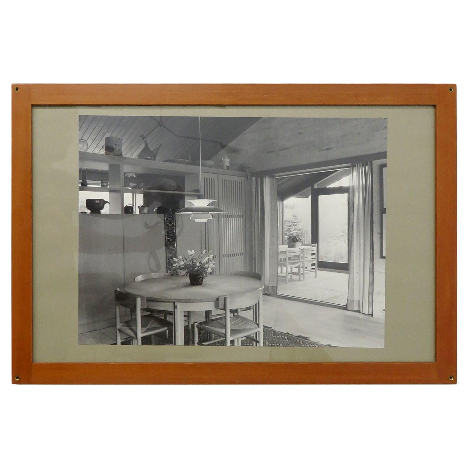 Børge Mogensen - Framed Photograph H, 1960 For Sale