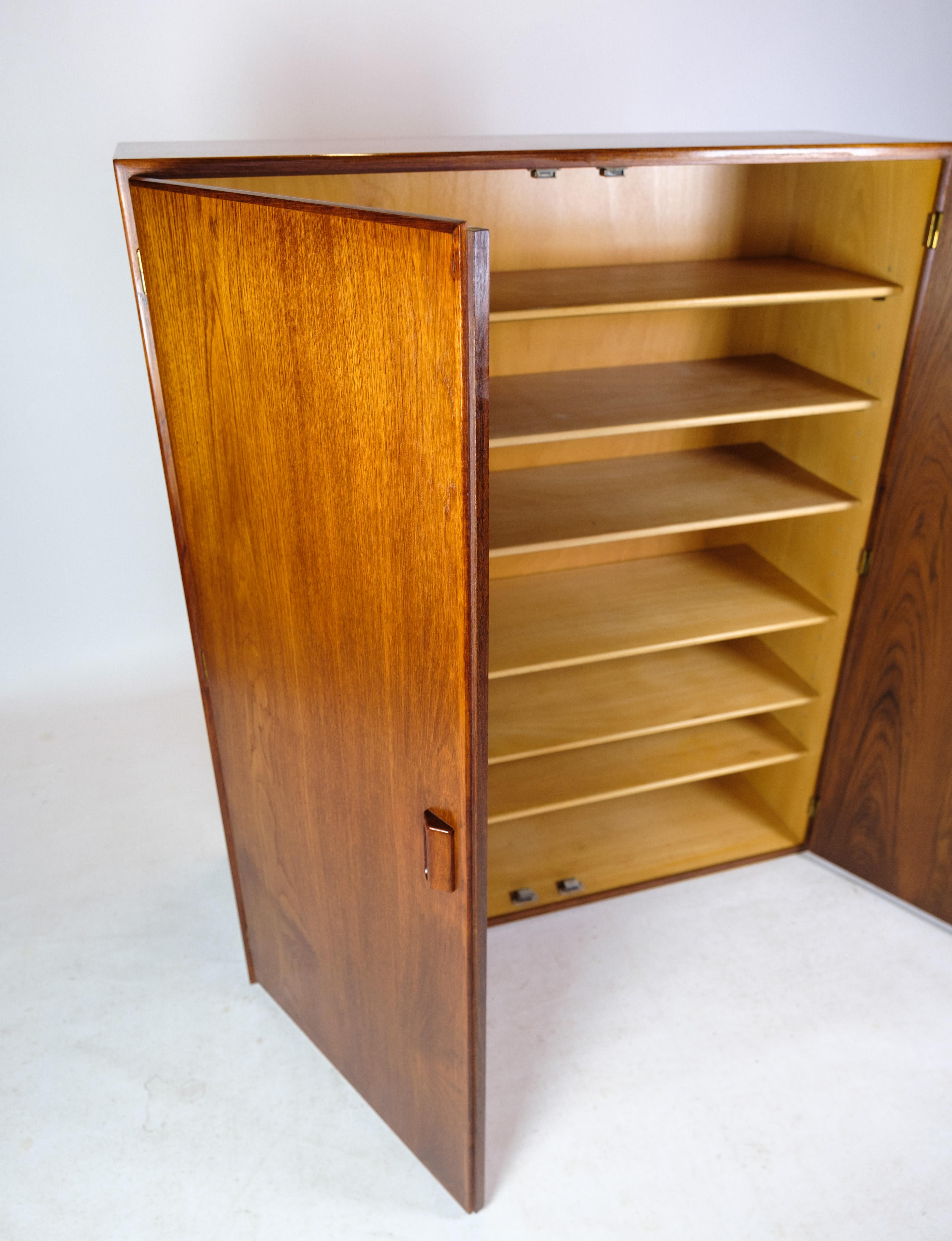 Børge Mogensen Hanging Cabinet In Teak Wood from the 1950s For Sale 1