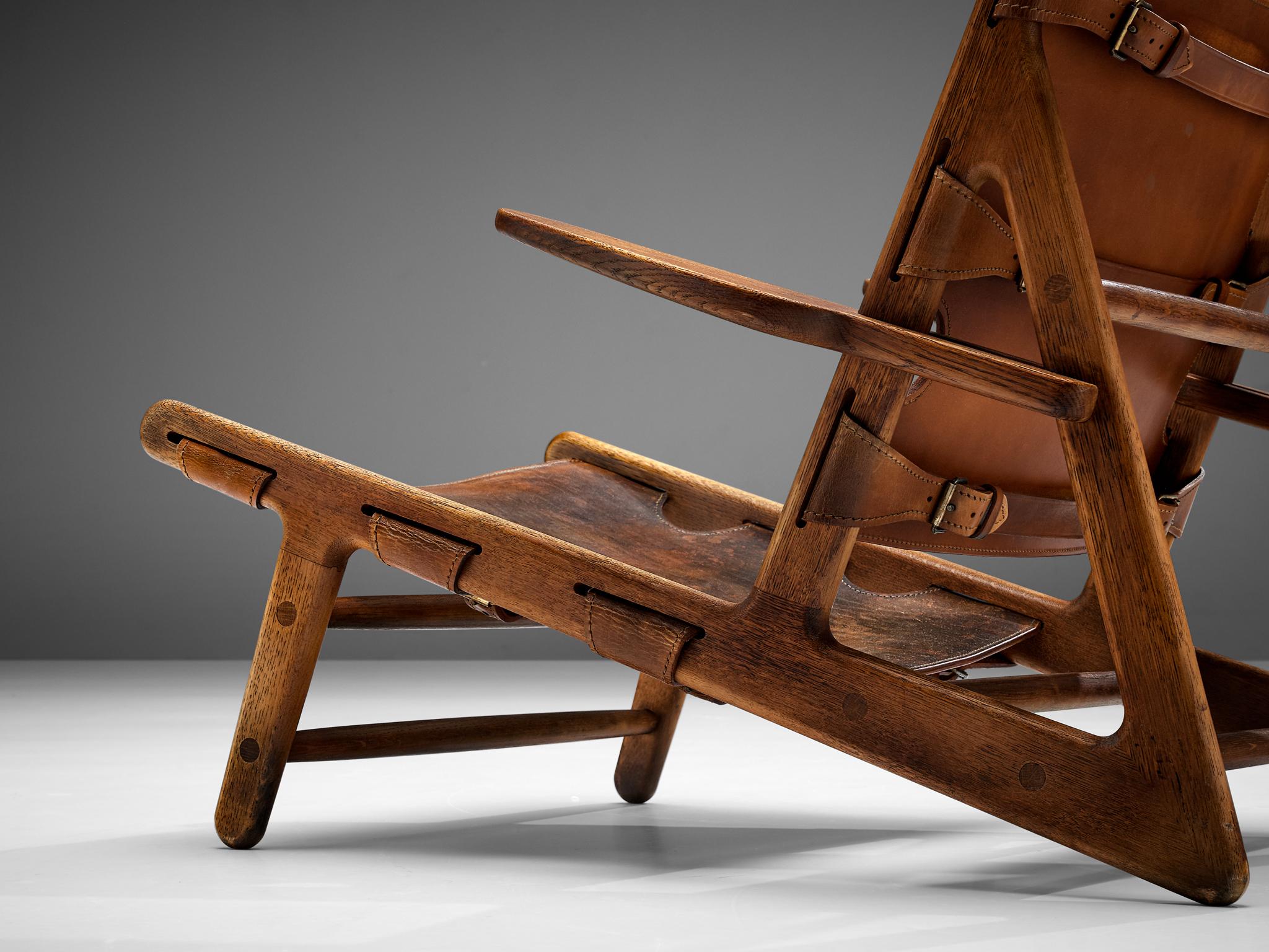 Mid-Century Modern Børge Mogensen Hunting Chair Model 2229