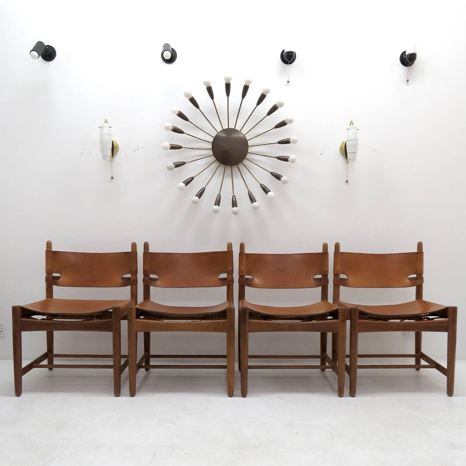 Børge Mogensen 'Hunting' Chairs, Model 3251 3