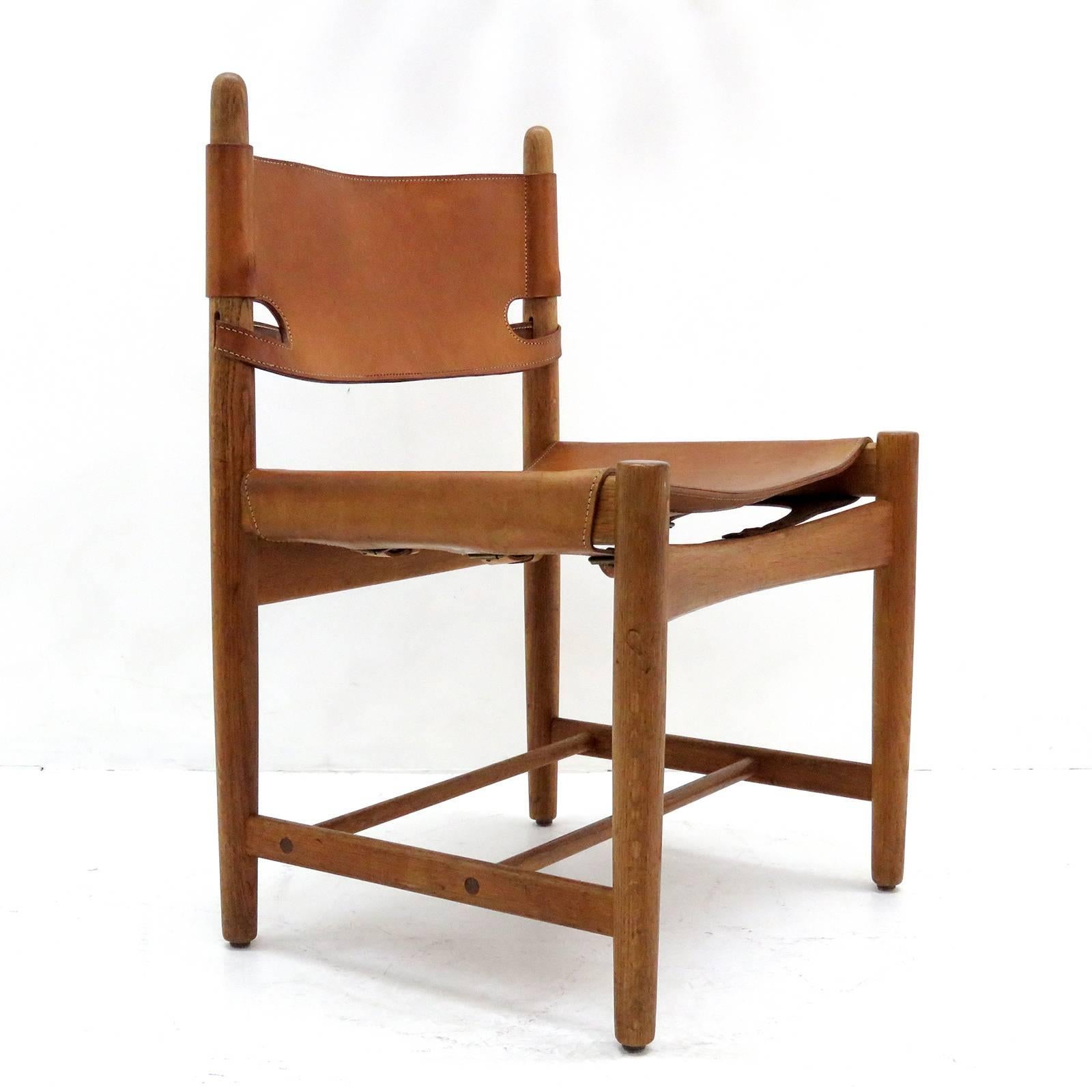 Scandinavian Modern Børge Mogensen 'Hunting' Chairs, Model 3251