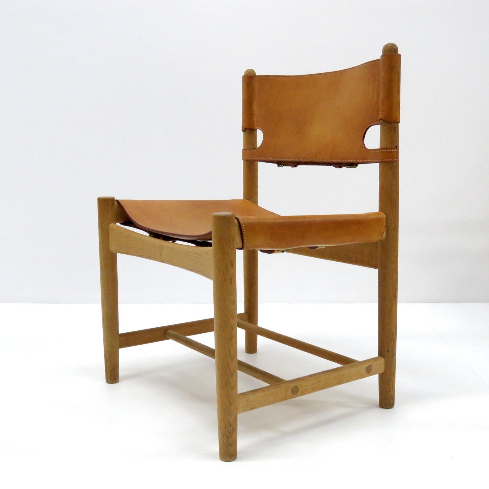 Børge Mogensen 'Hunting' Chairs, Model 3237 (Skandinavische Moderne)