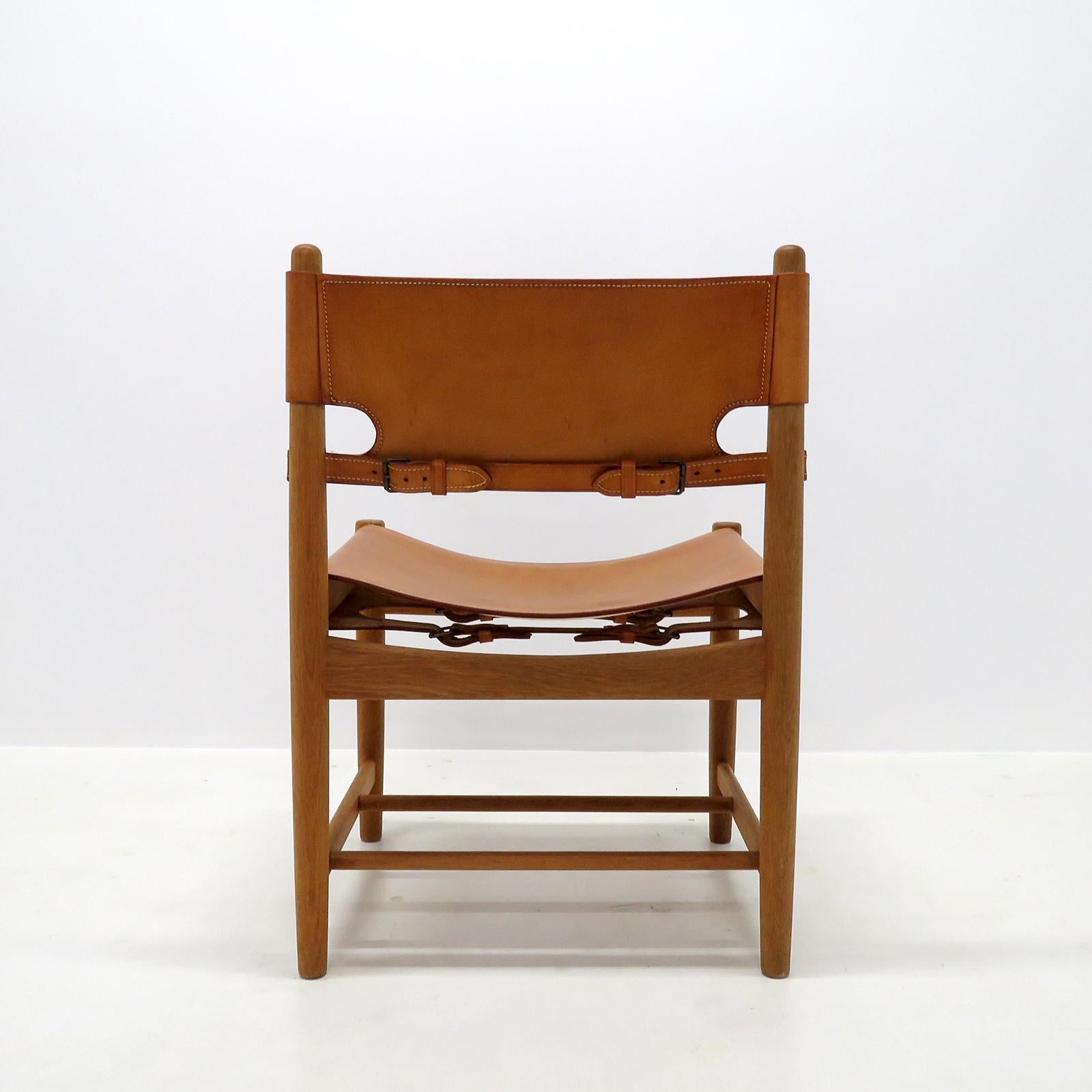 Børge Mogensen 'Hunting' Chairs, Model 3237 In Good Condition In Los Angeles, CA