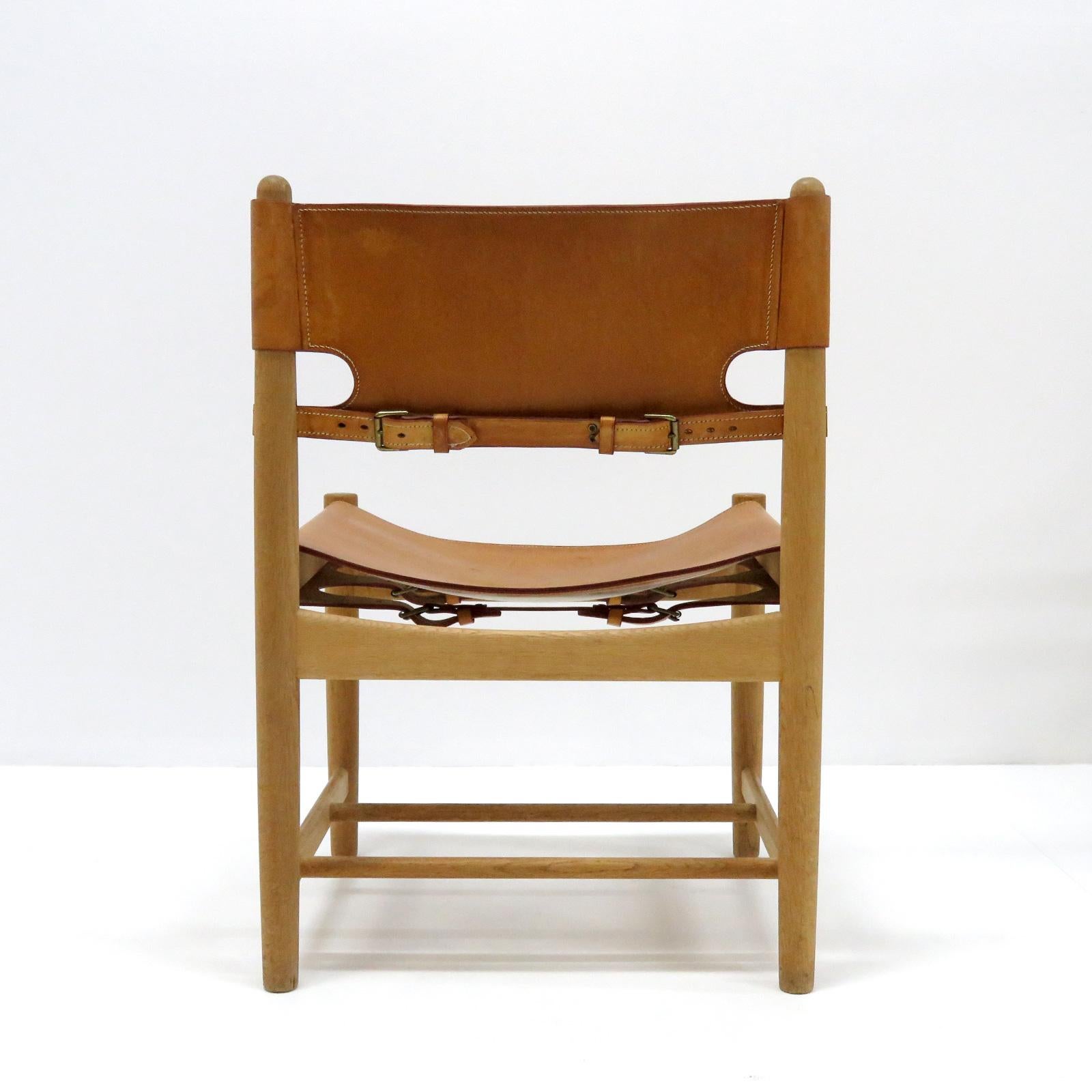 Børge Mogensen 'Hunting' Chairs, Model 3237 (Mitte des 20. Jahrhunderts)