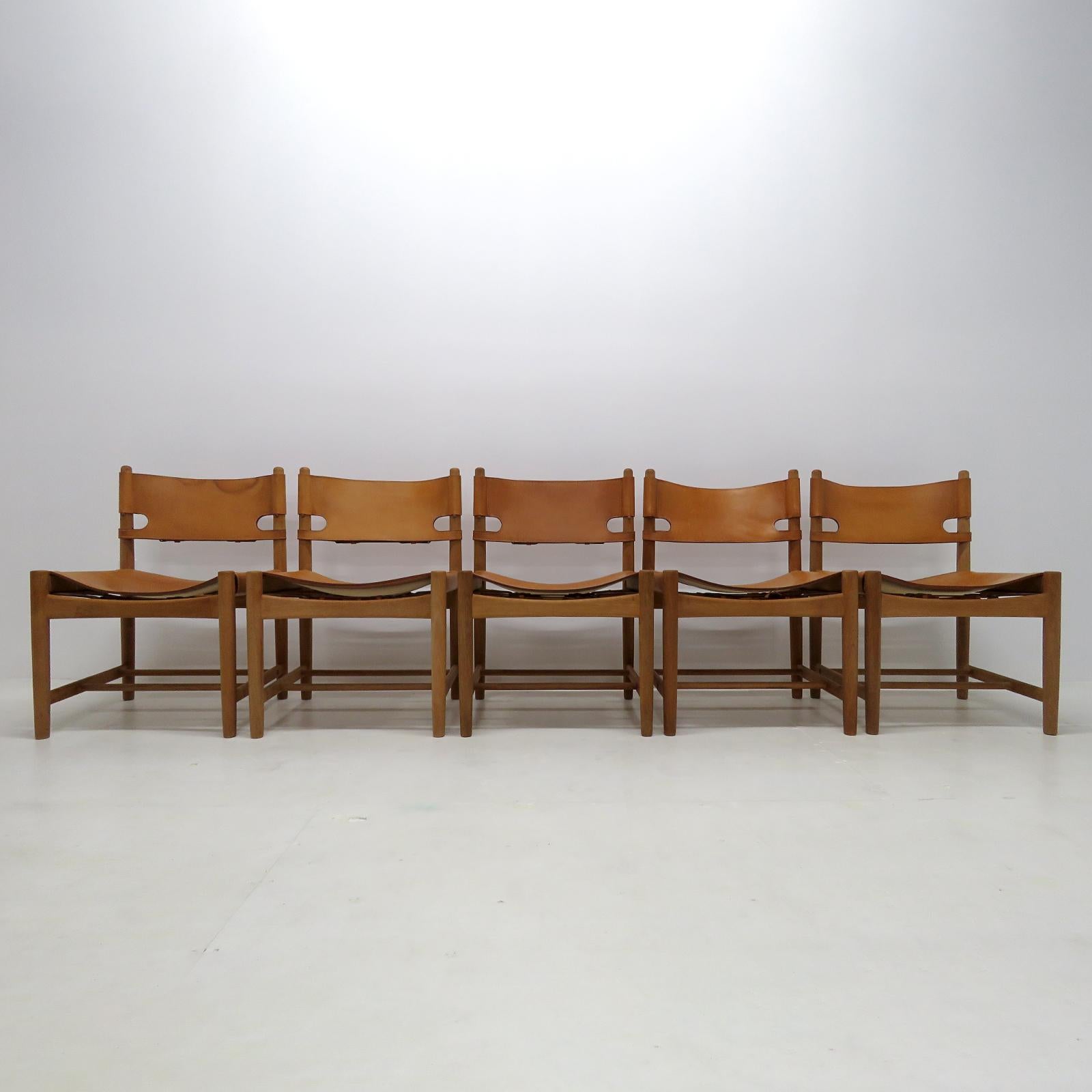 Mid-20th Century Børge Mogensen 'Hunting' Chairs, Model 3237