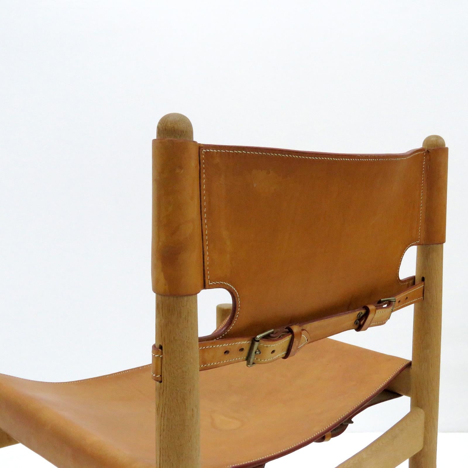 Børge Mogensen 'Hunting' Chairs, Model 3237 (Leder)