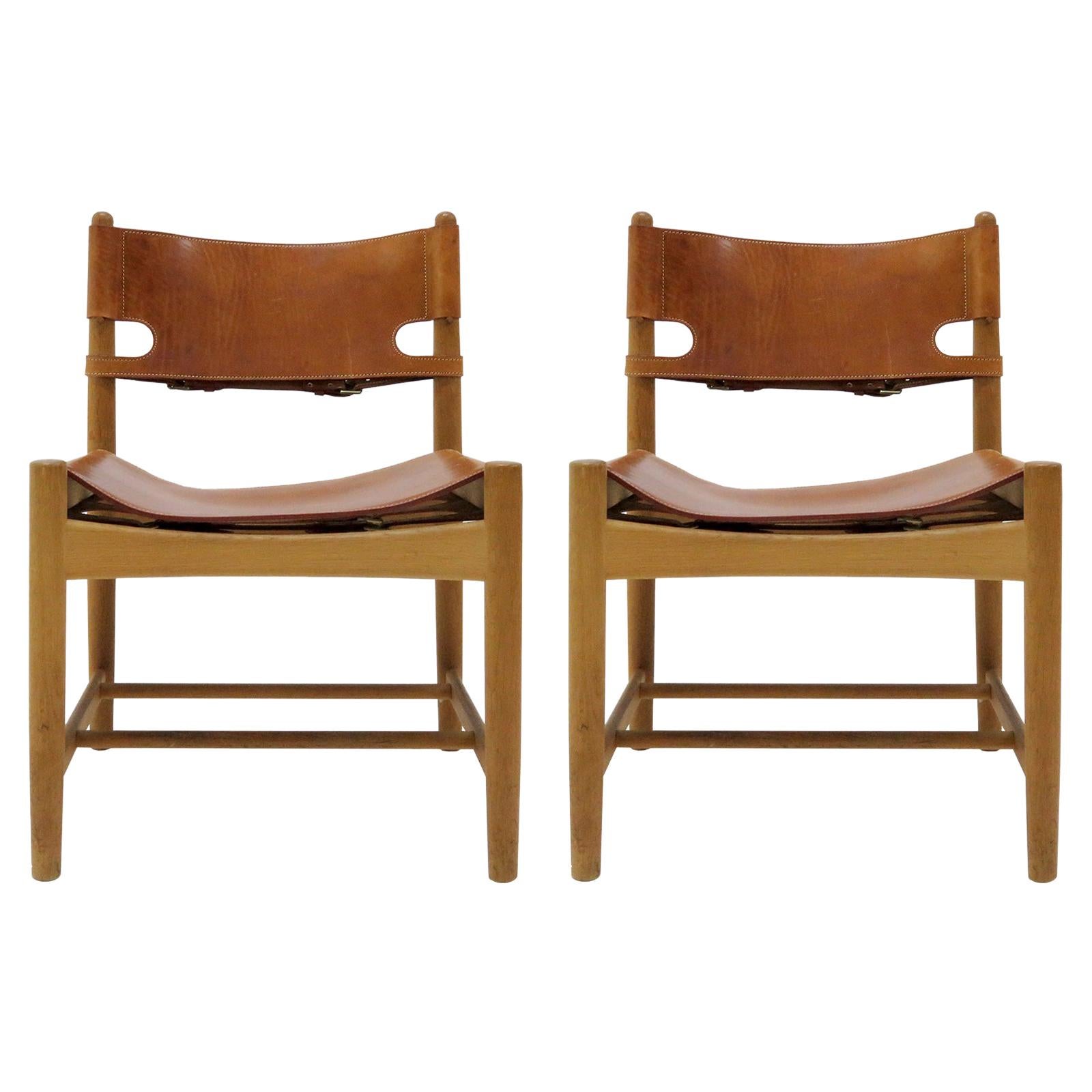 Børge Mogensen 'Hunting' Chairs, Model 3237