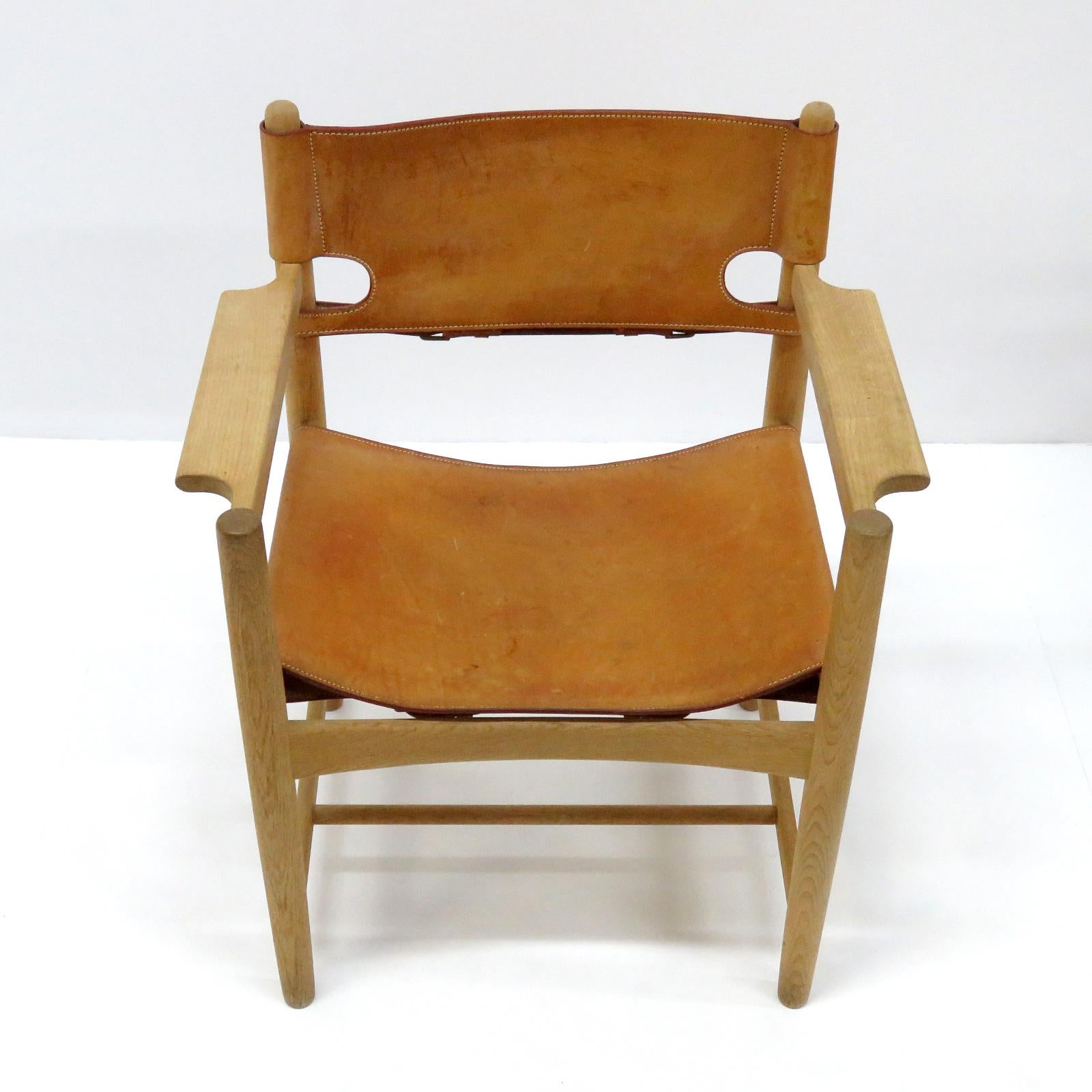Børge Mogensen 'Hunting' Chairs, Model 3238 (Skandinavische Moderne)