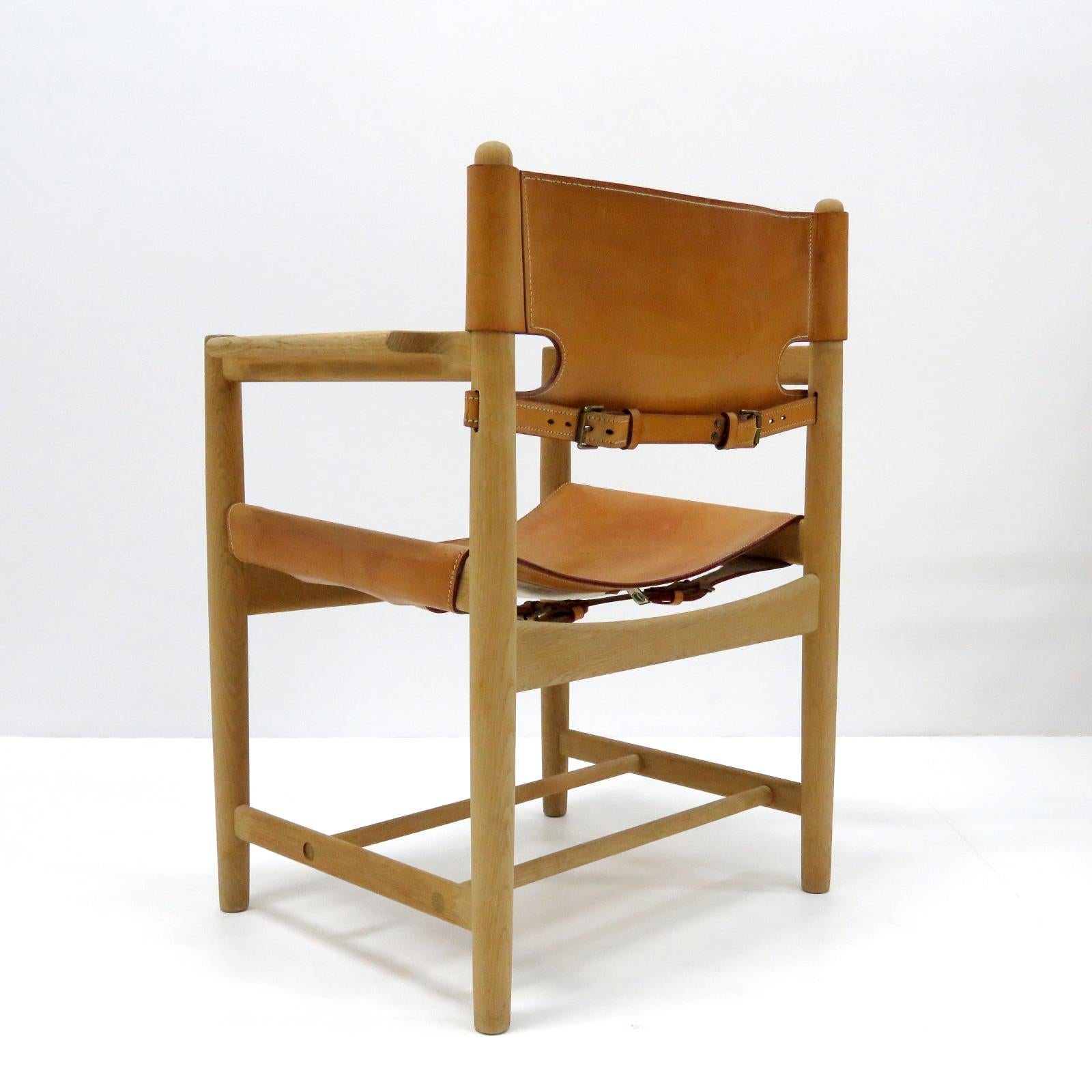 Børge Mogensen 'Hunting' Chairs, Model 3238 In Good Condition In Los Angeles, CA
