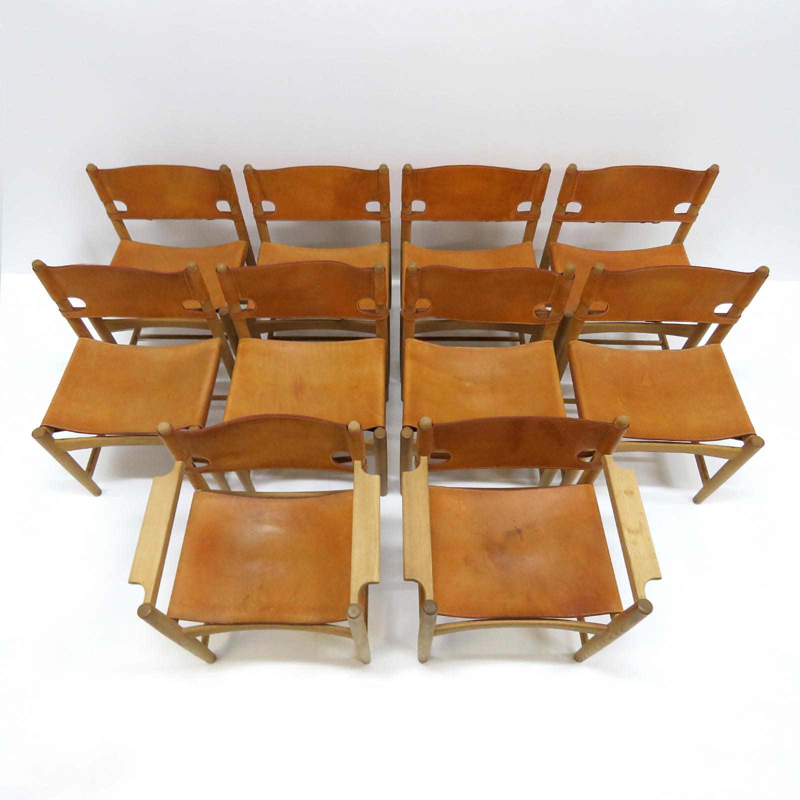 Børge Mogensen 'Hunting' Chairs, Model 3238 2