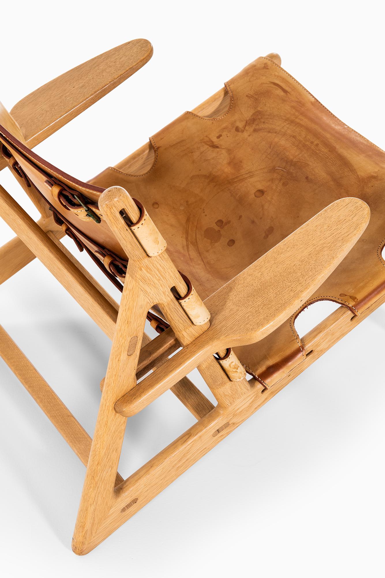 Danish Børge Mogensen Hunting Easy Chairs by Fredericia Stolefabrik in Denmark