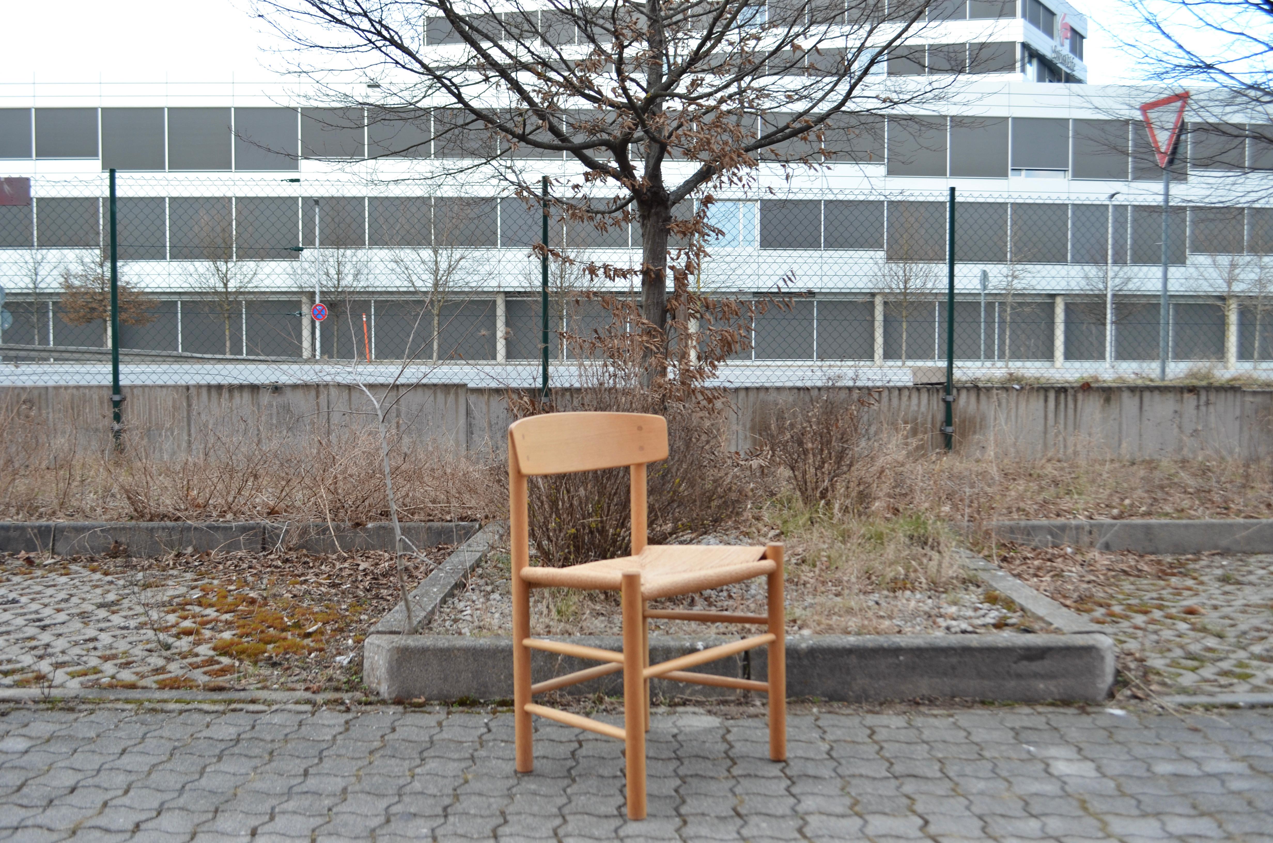 Danish Børge Mogensen J39 Vintage Dining Oak Chair for Fdb Mobler Set of 2