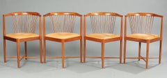 Børge Mogensen King of Diamond Corner Chairs of Mahogany 1944 Søborg Møbler