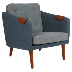 Børge Mogensen Lounge Chair, Model 201