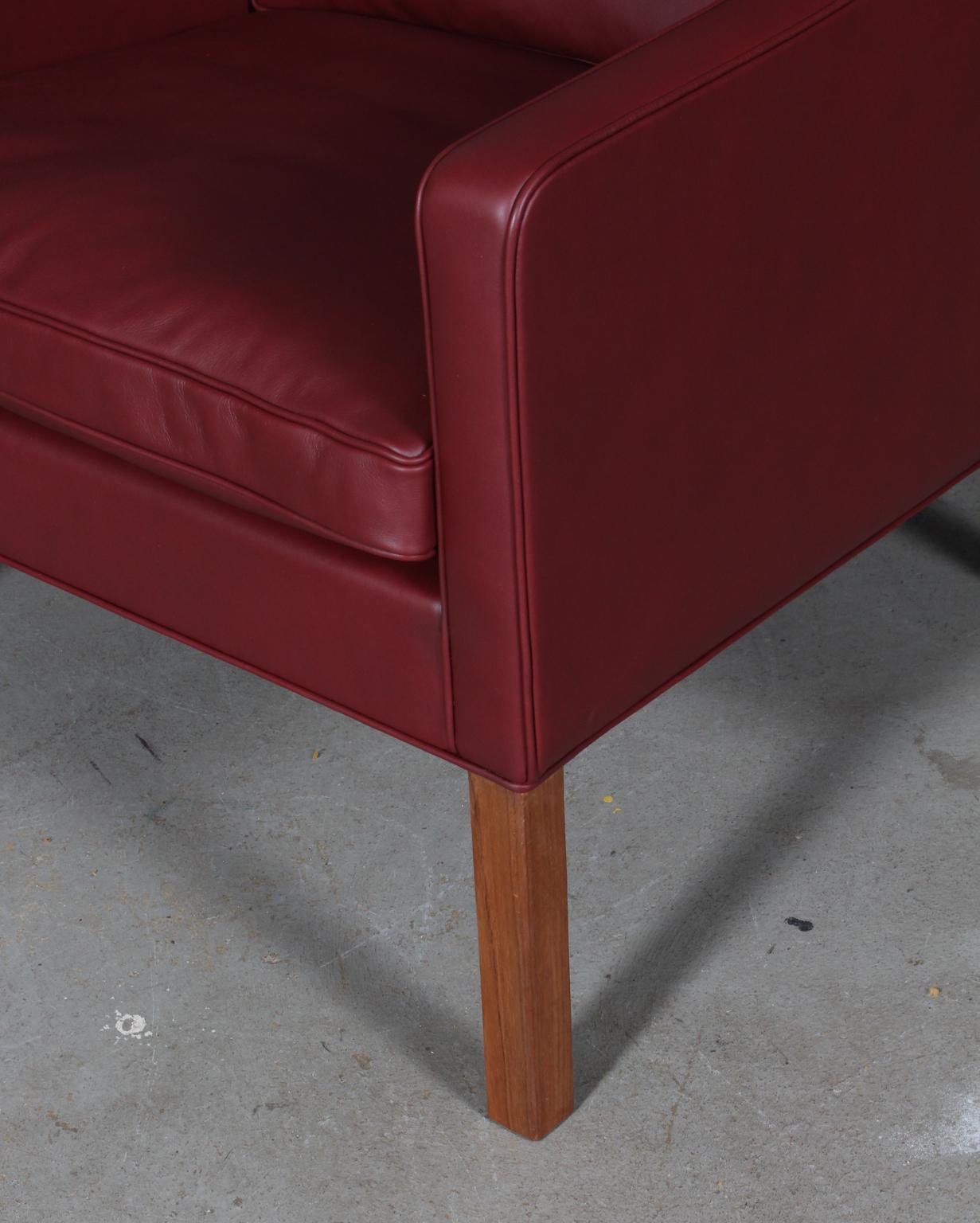 Børge Mogensen Lounge Chair, Model 2207 For Sale at 1stDibs