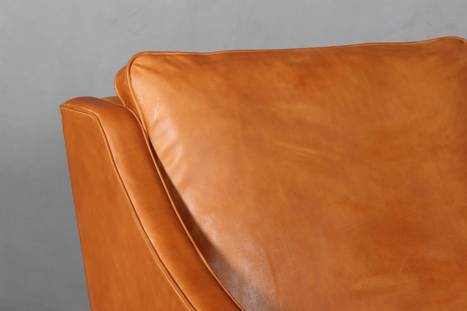 Børge Mogensen Lounge Chair, Model 2207 In Excellent Condition In Esbjerg, DK