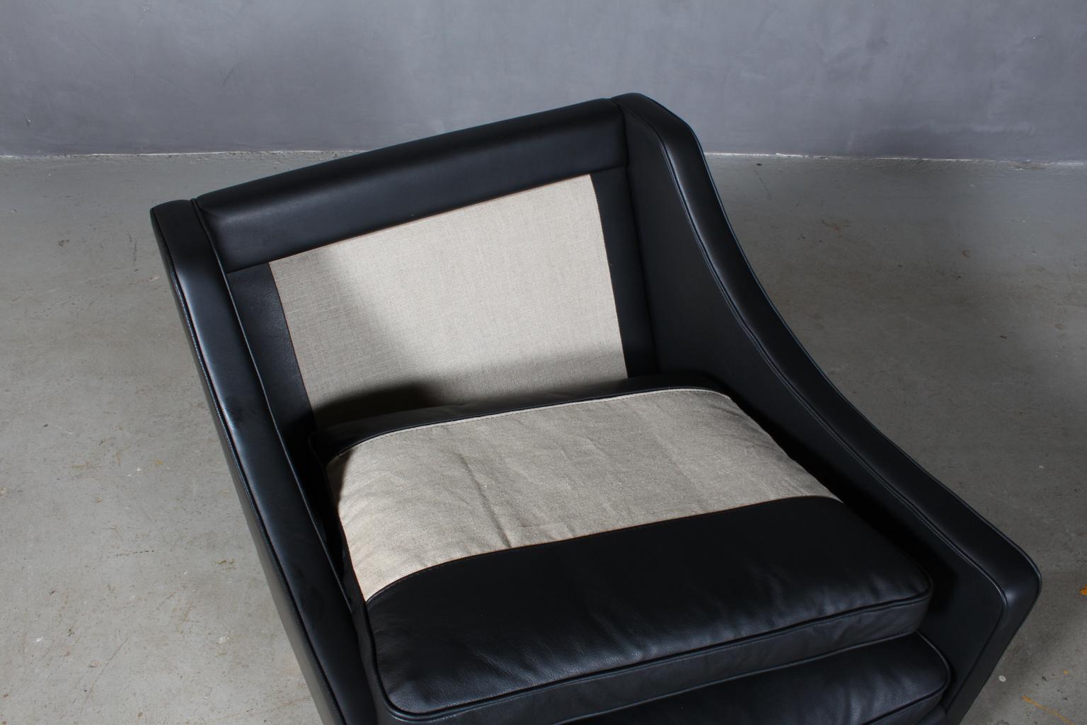 B�ørge Mogensen Lounge Chair, Model 2207 In Excellent Condition In Esbjerg, DK