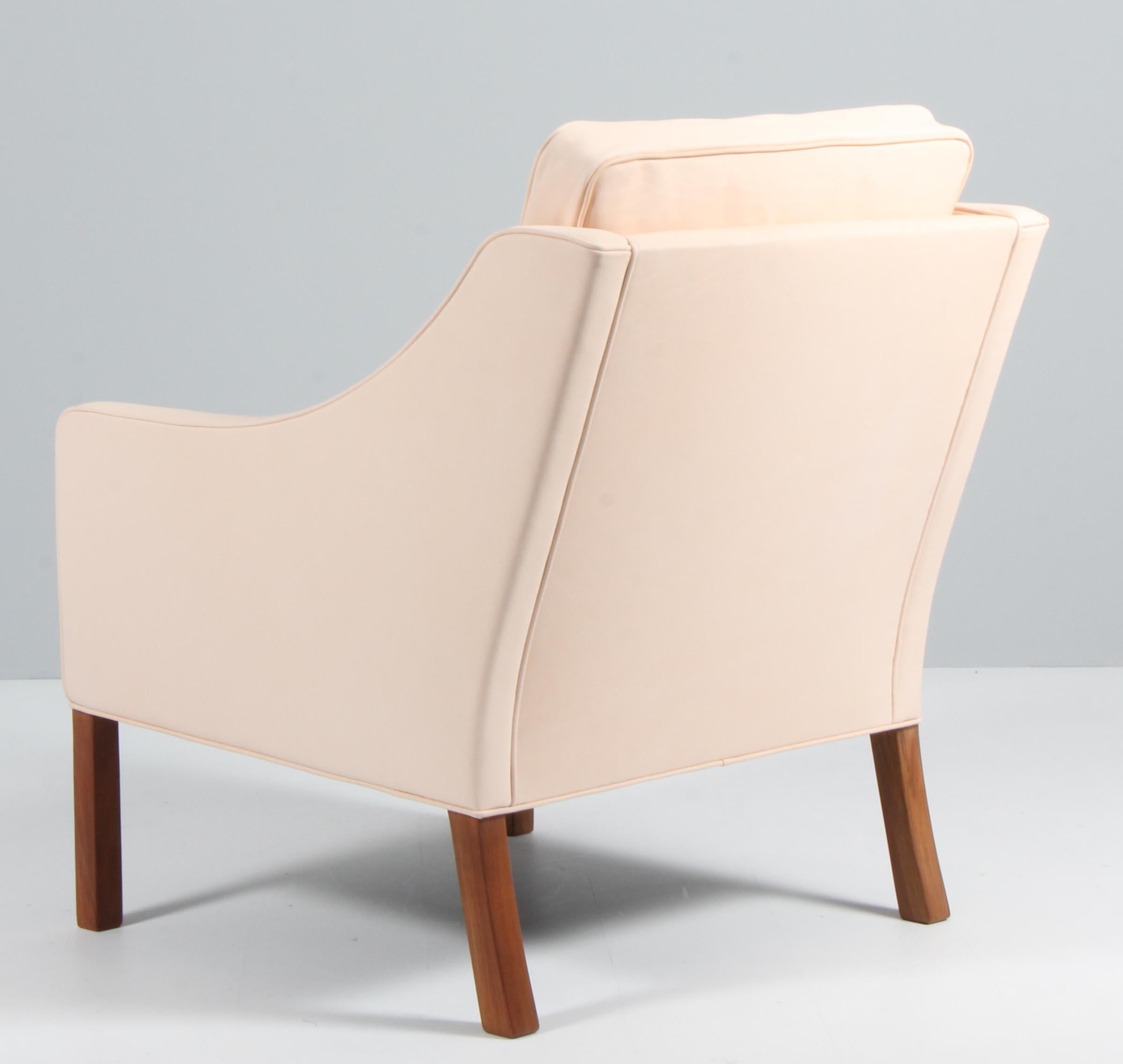 Mid-20th Century Børge Mogensen Lounge Chair, Model 2207 For Sale
