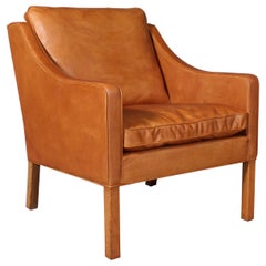 Børge Mogensen Lounge Chair, Model 2207