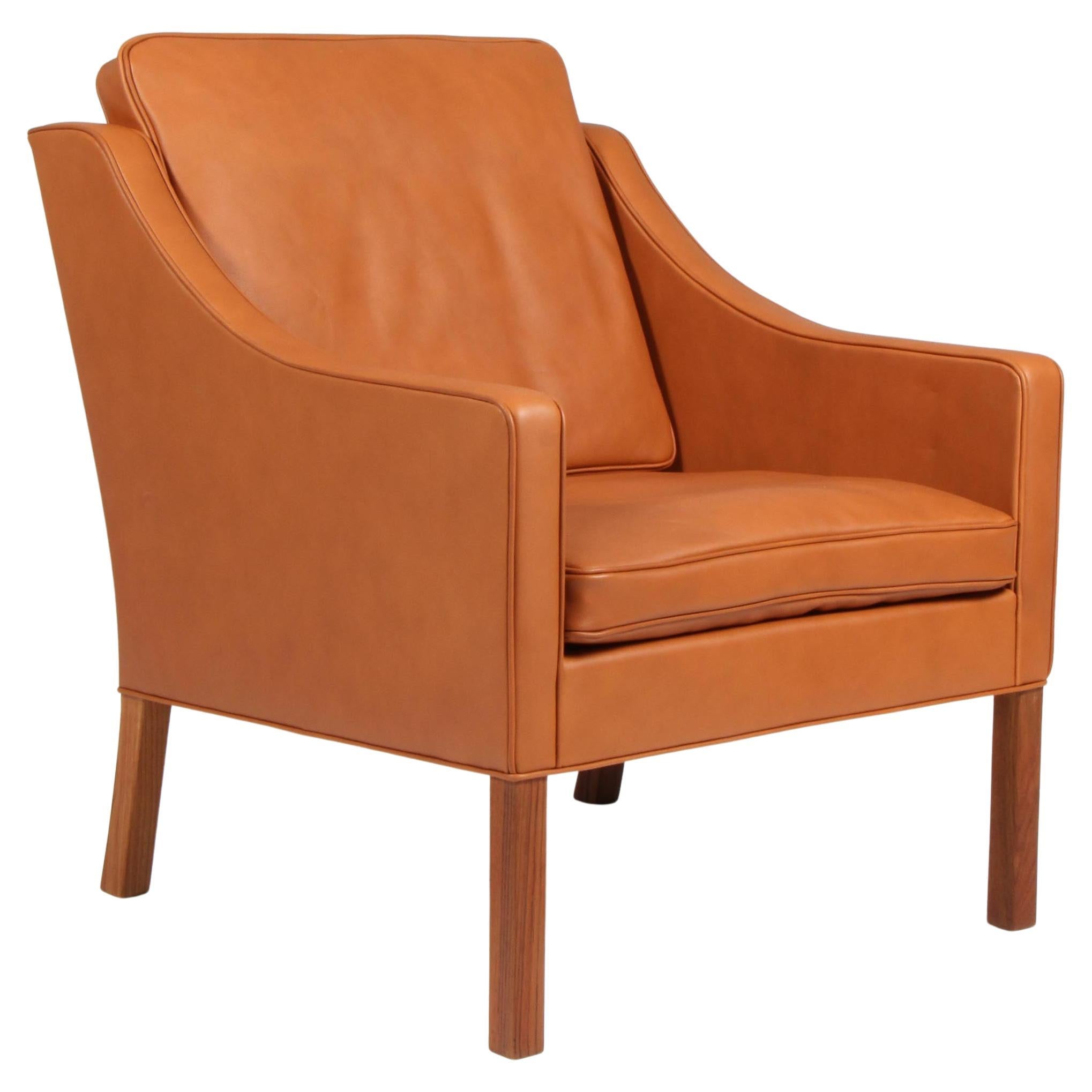 Børge Mogensen Lounge Chair, Model 2207 For Sale